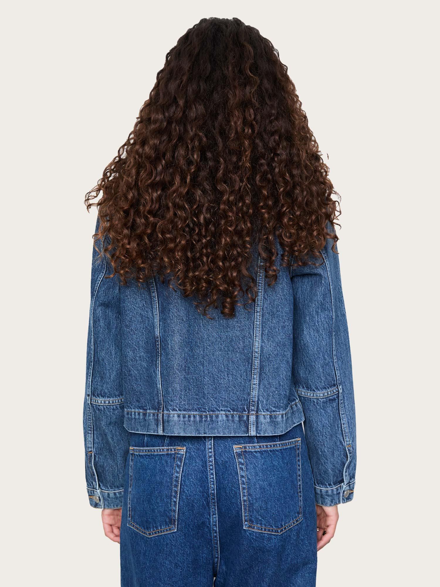Jules Denim Jacket - Washed Dark Blue