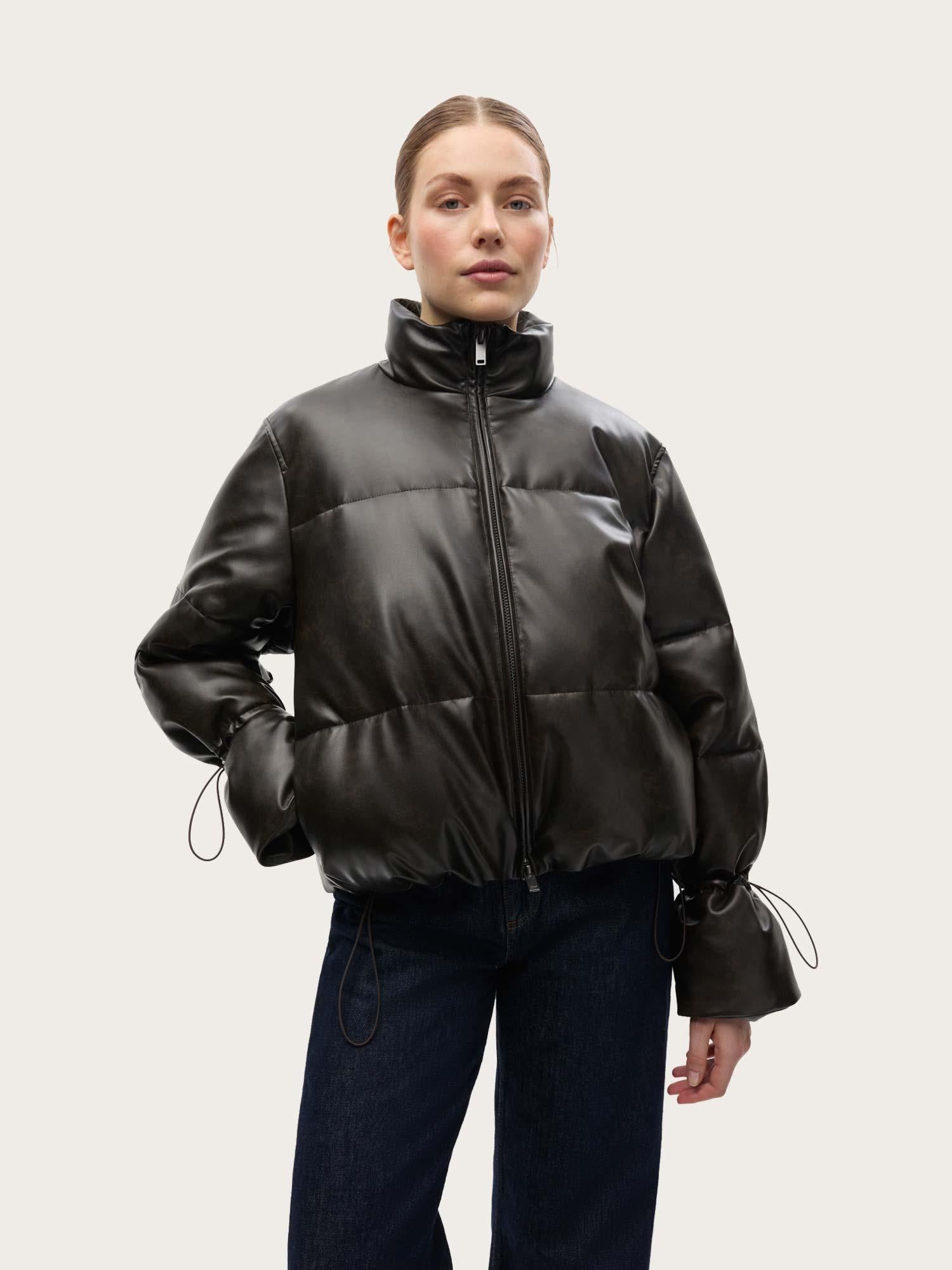 Ensini Jacket - Grained Black