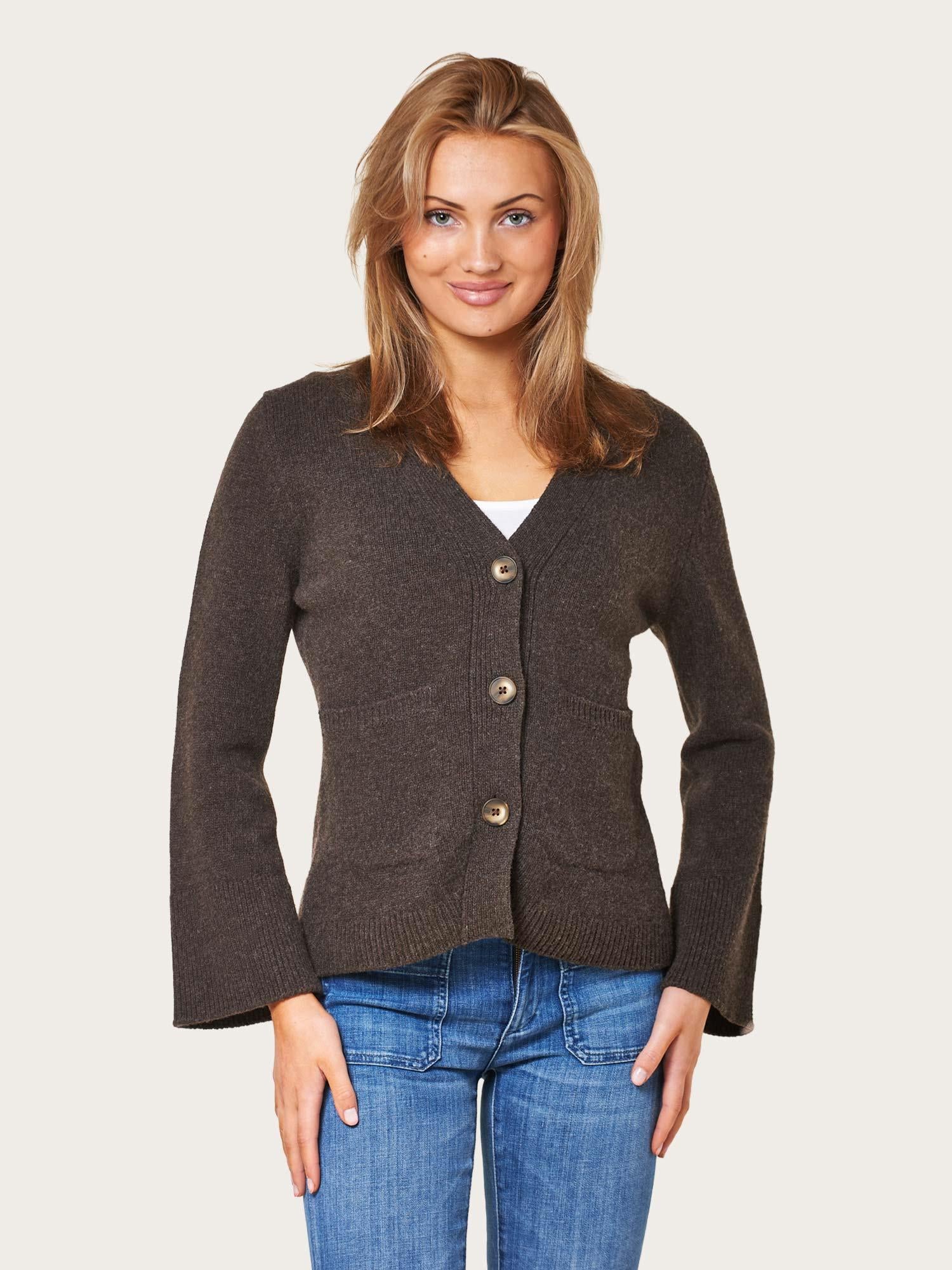 Tate Cardigan - Cold Brown
