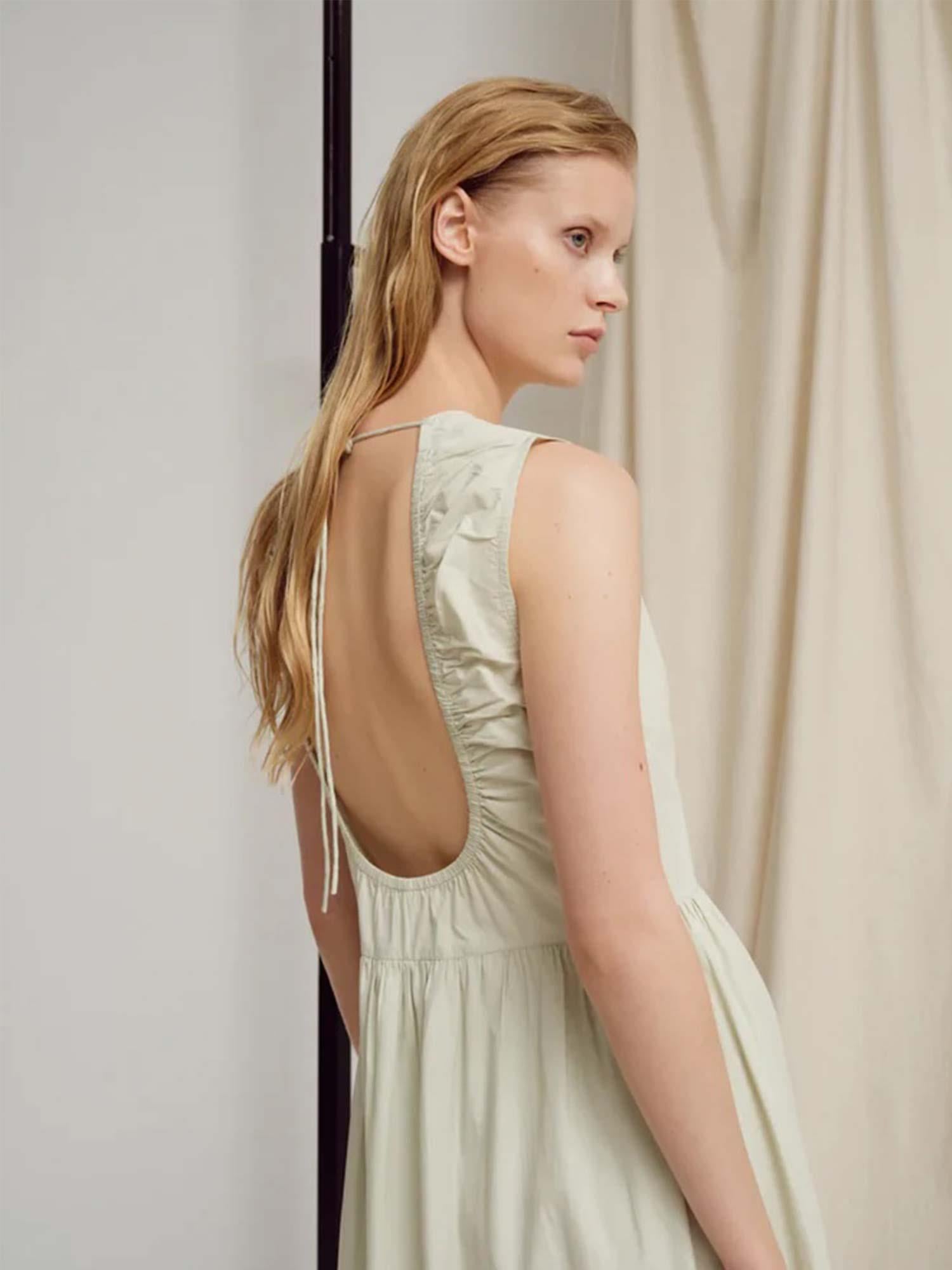 2ND Linda Dress - Green Tint