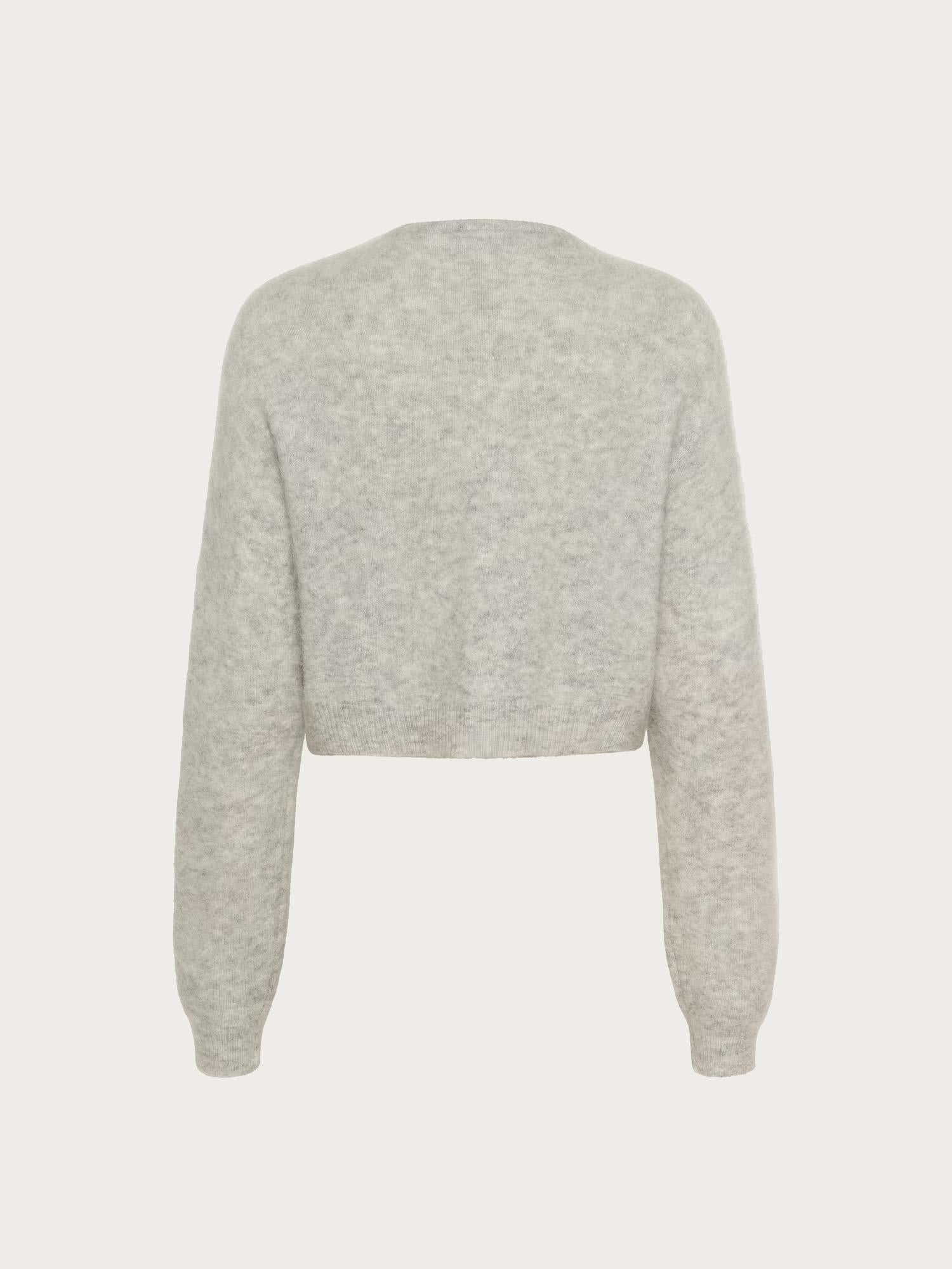 Debbie Cardigan - Light Grey Melange