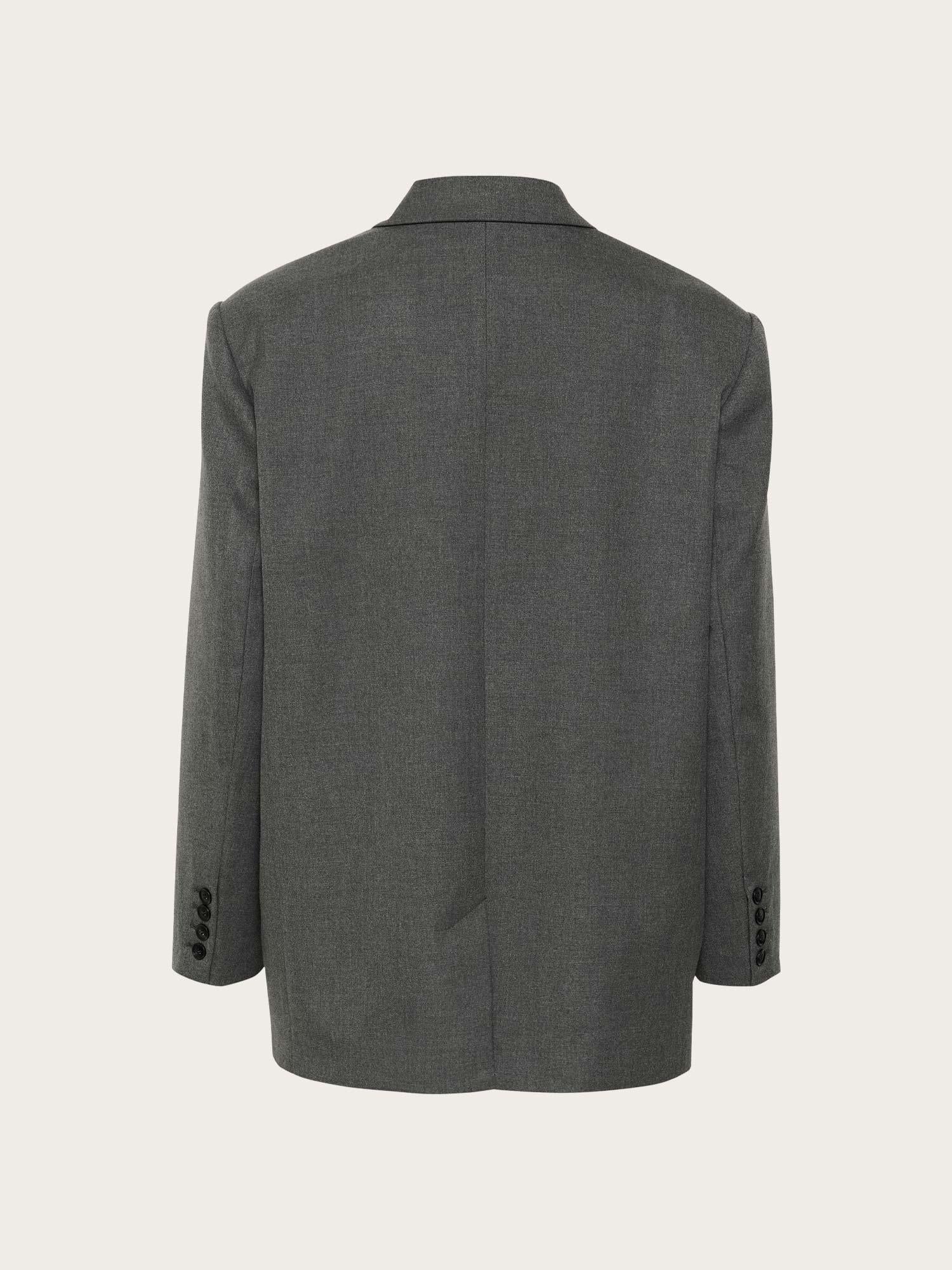 Paula Melange OZ Blazer - Dark Grey Melange