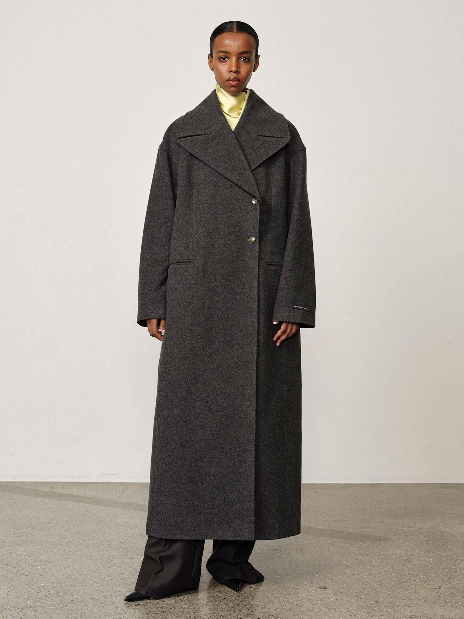 Stewart Wool Coat - Grey