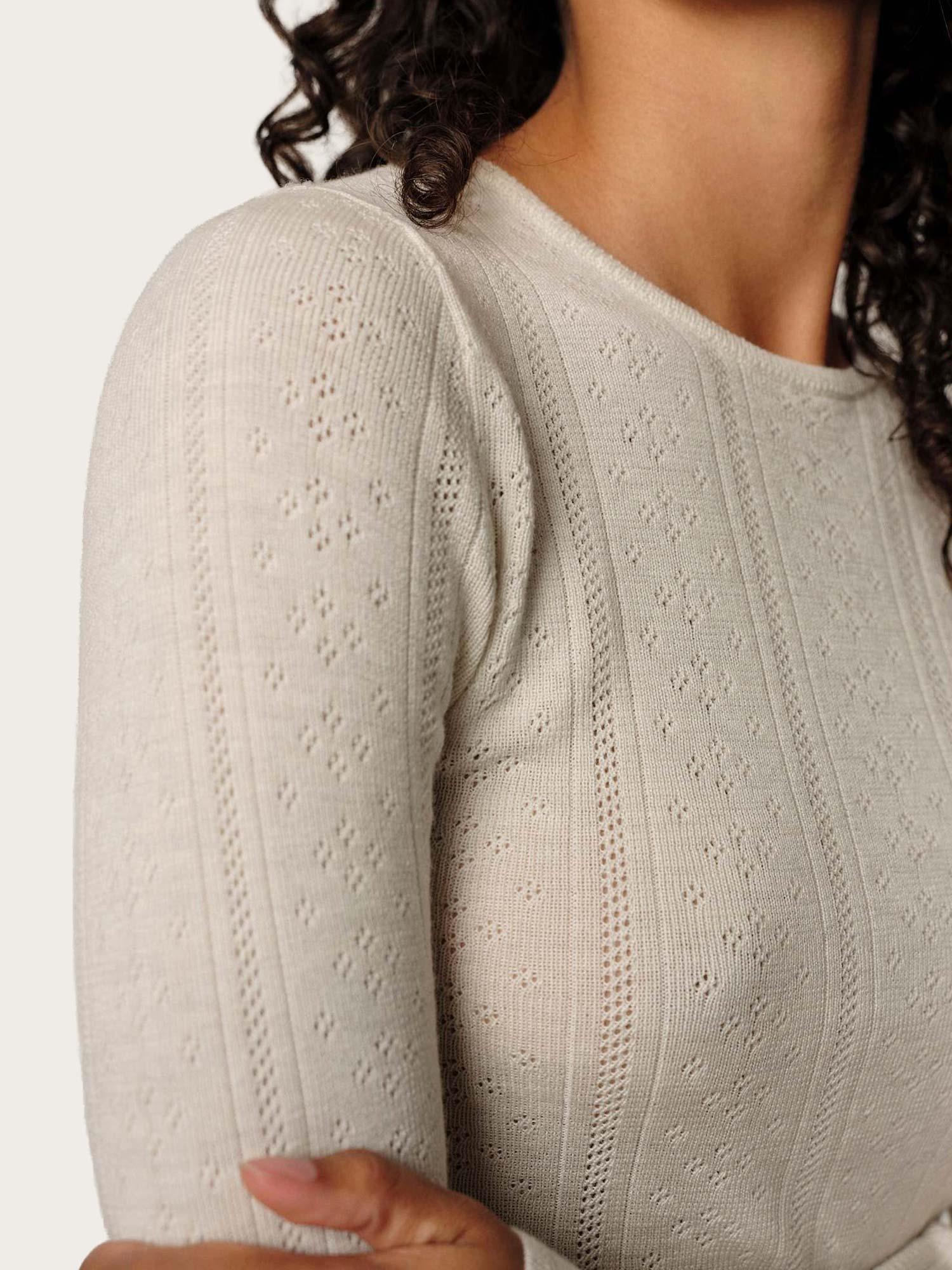 Camp Knit Blouse - Off White