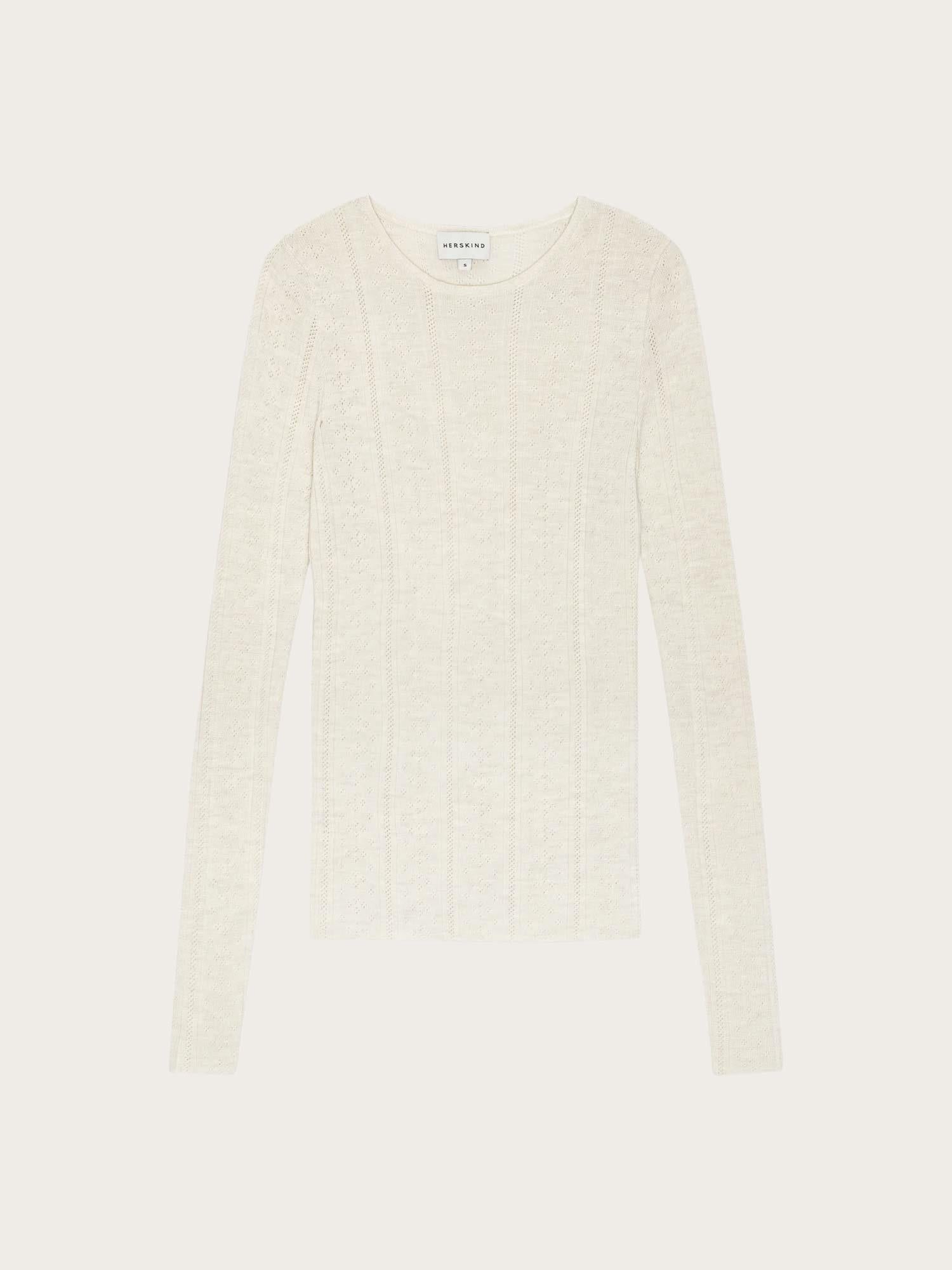 Camp Knit Blouse - Off White