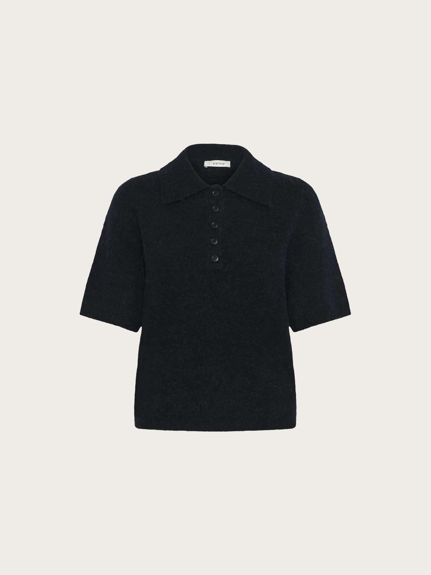 Alpha ss Polo Pullover - Sky Captain Melange