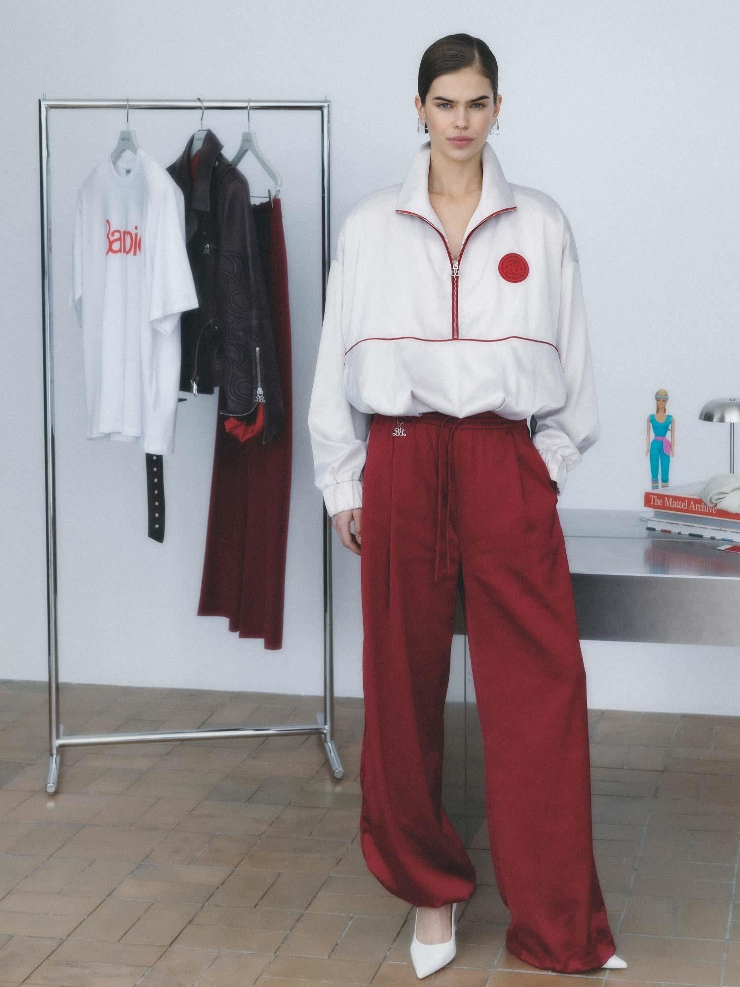 Barbie X Gestuz Ricky Track Jacket - Whitecap Gray