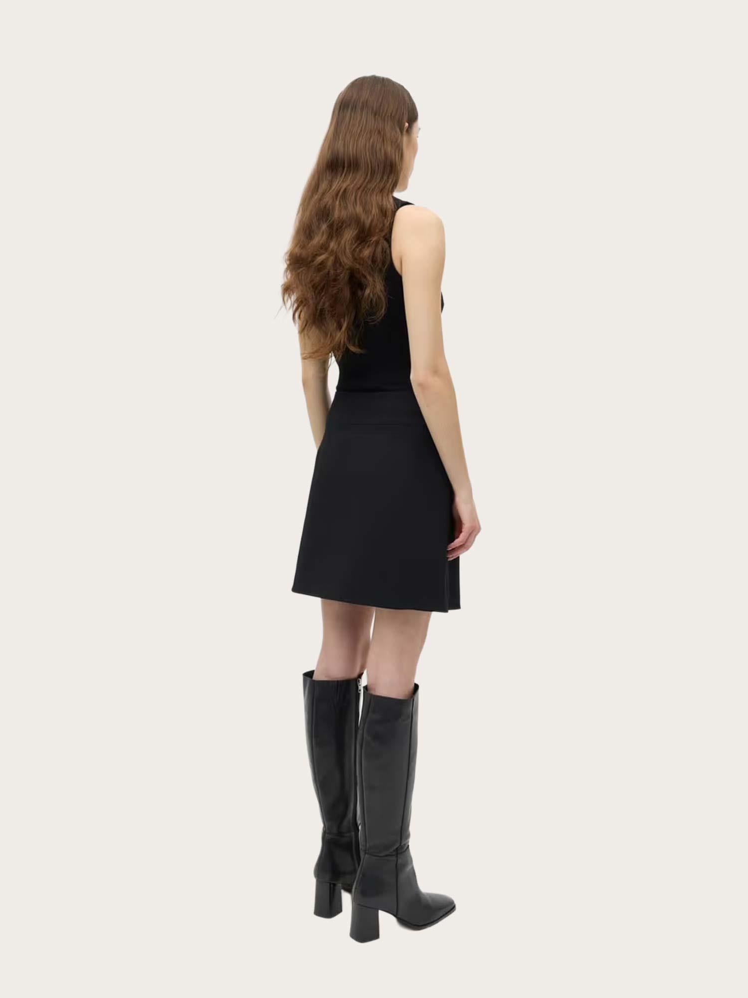Enrose Mini Skirt - Black