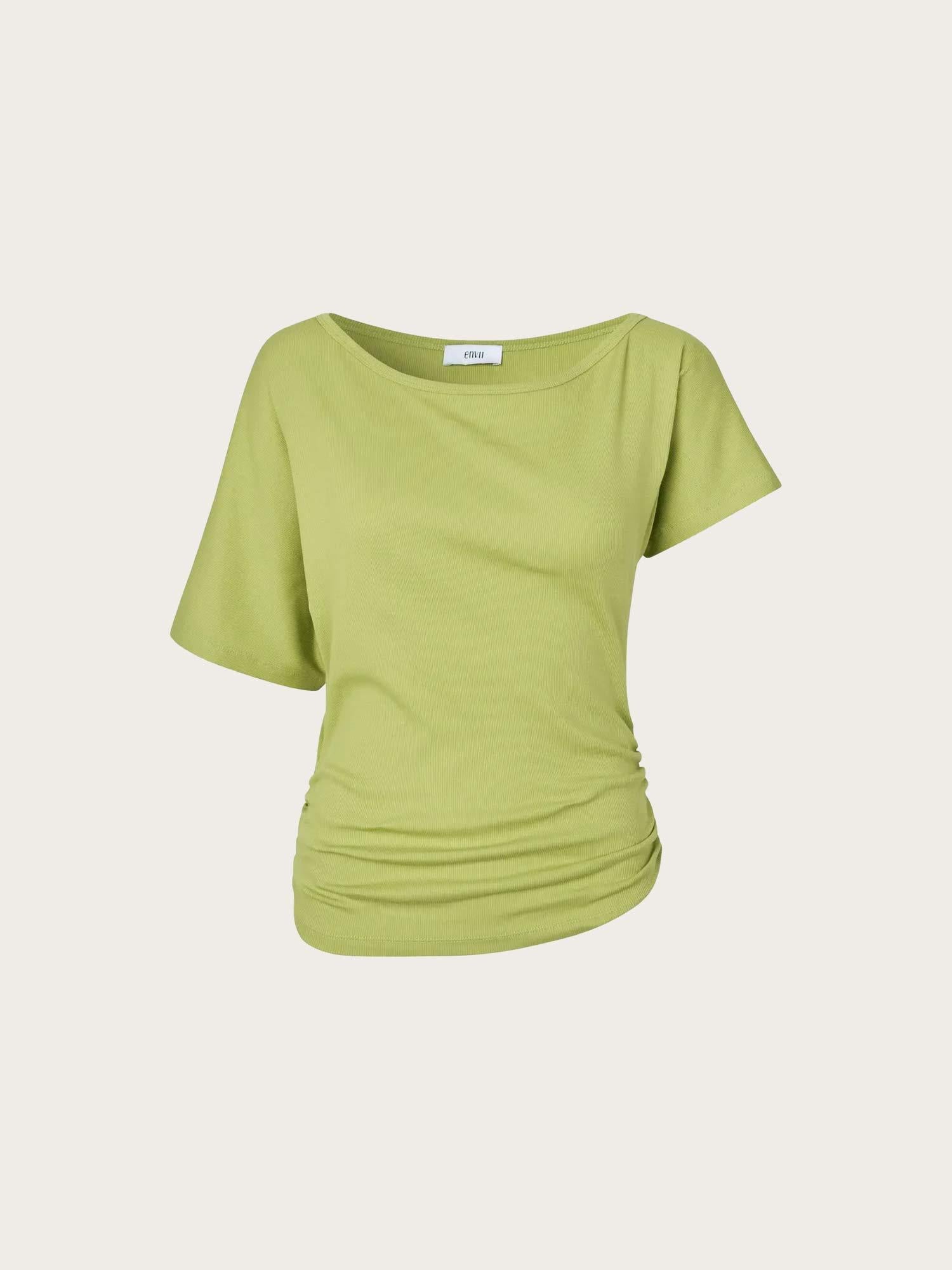 Enally SS O-S Tee - Fern