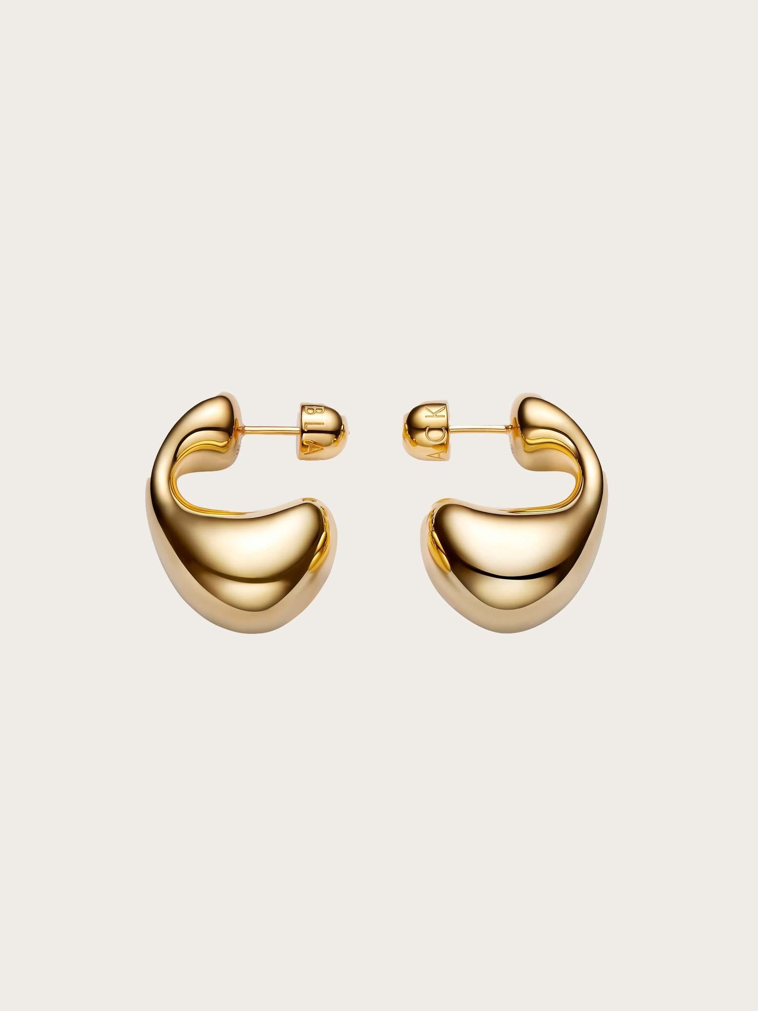 Dolphin Earrings Large PAIR - Gold