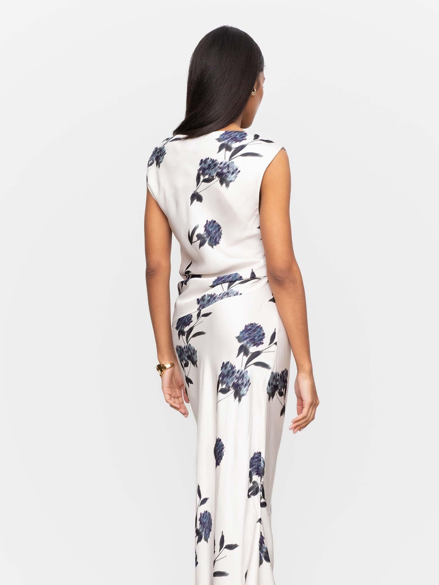 Haidi Top - Cream Hydra Print