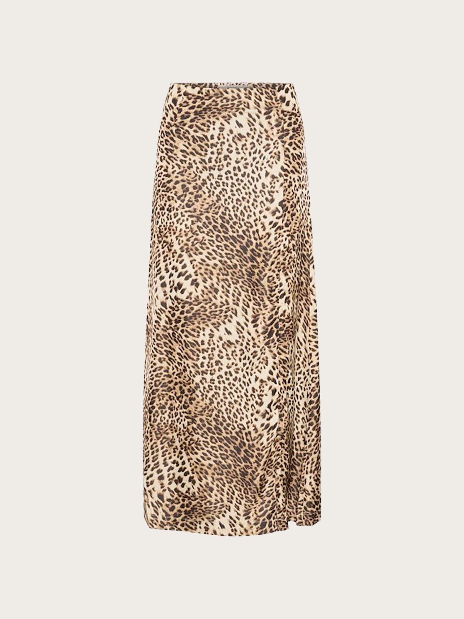 Leelo P HW Skirt - Light Leopard