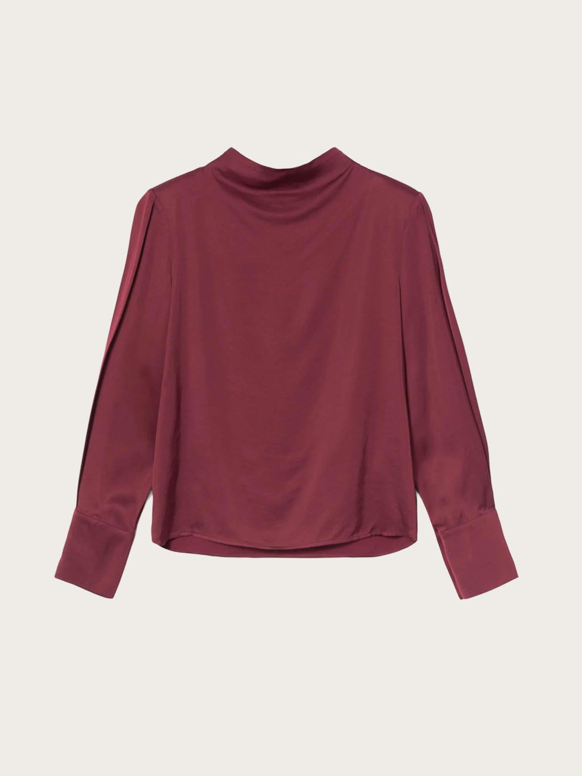 Arlene Blouse - Dark Red
