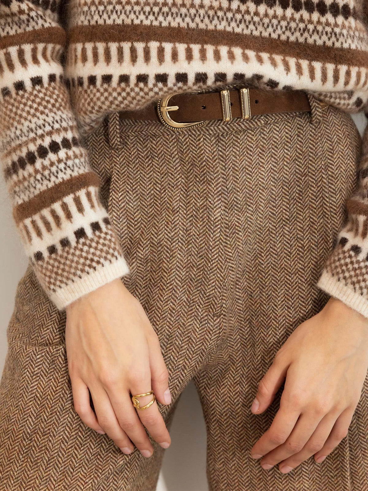 Lumi Knit - Dark Brown