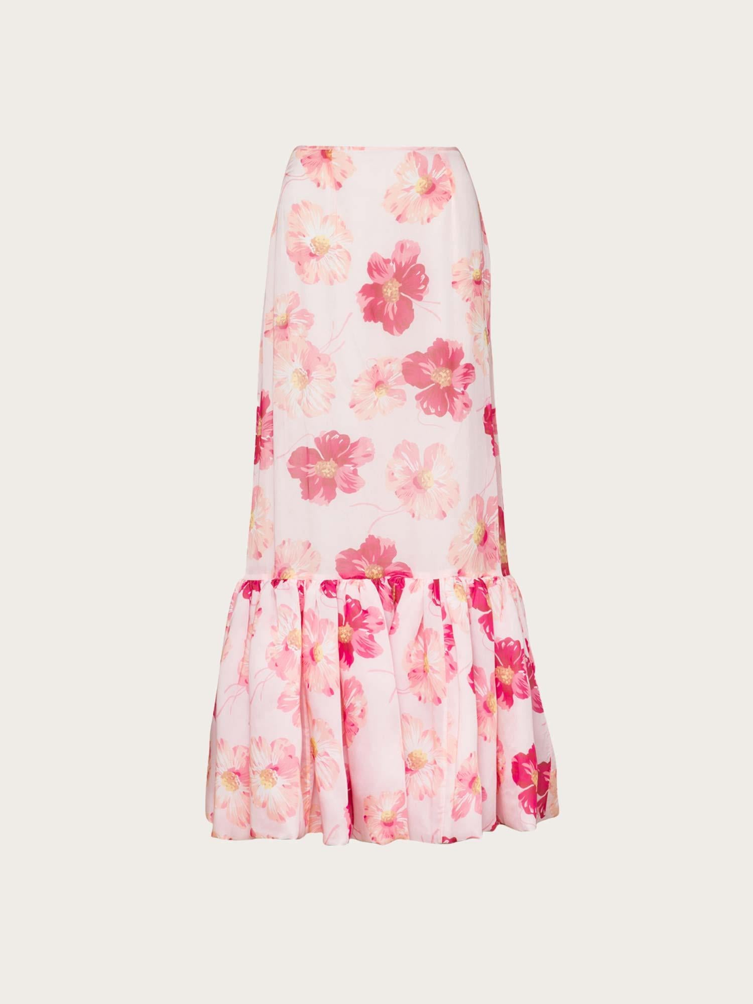 Organza Ruffle Skirt - Romance