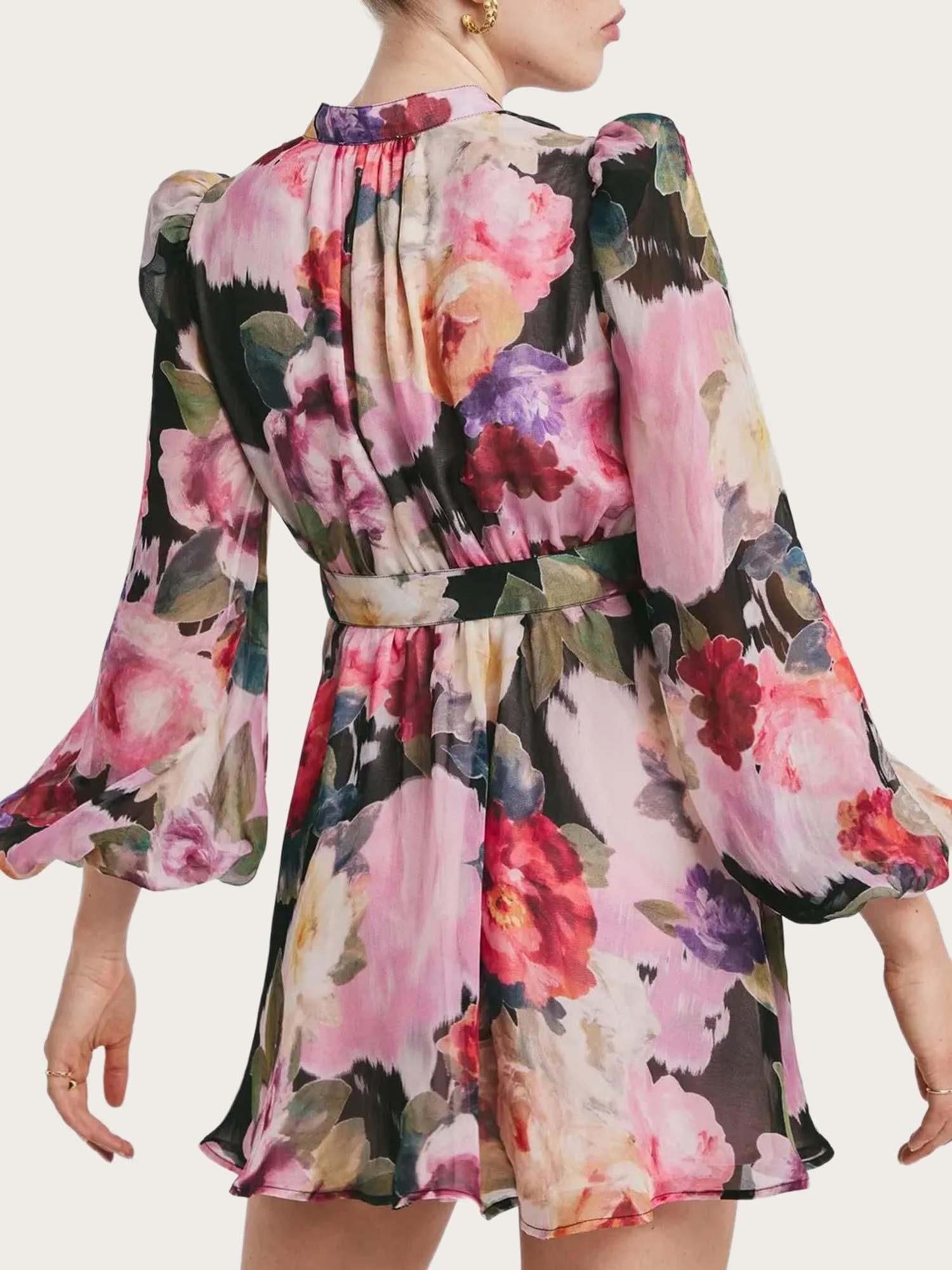 Organza Mini Dress - Winter Breeze