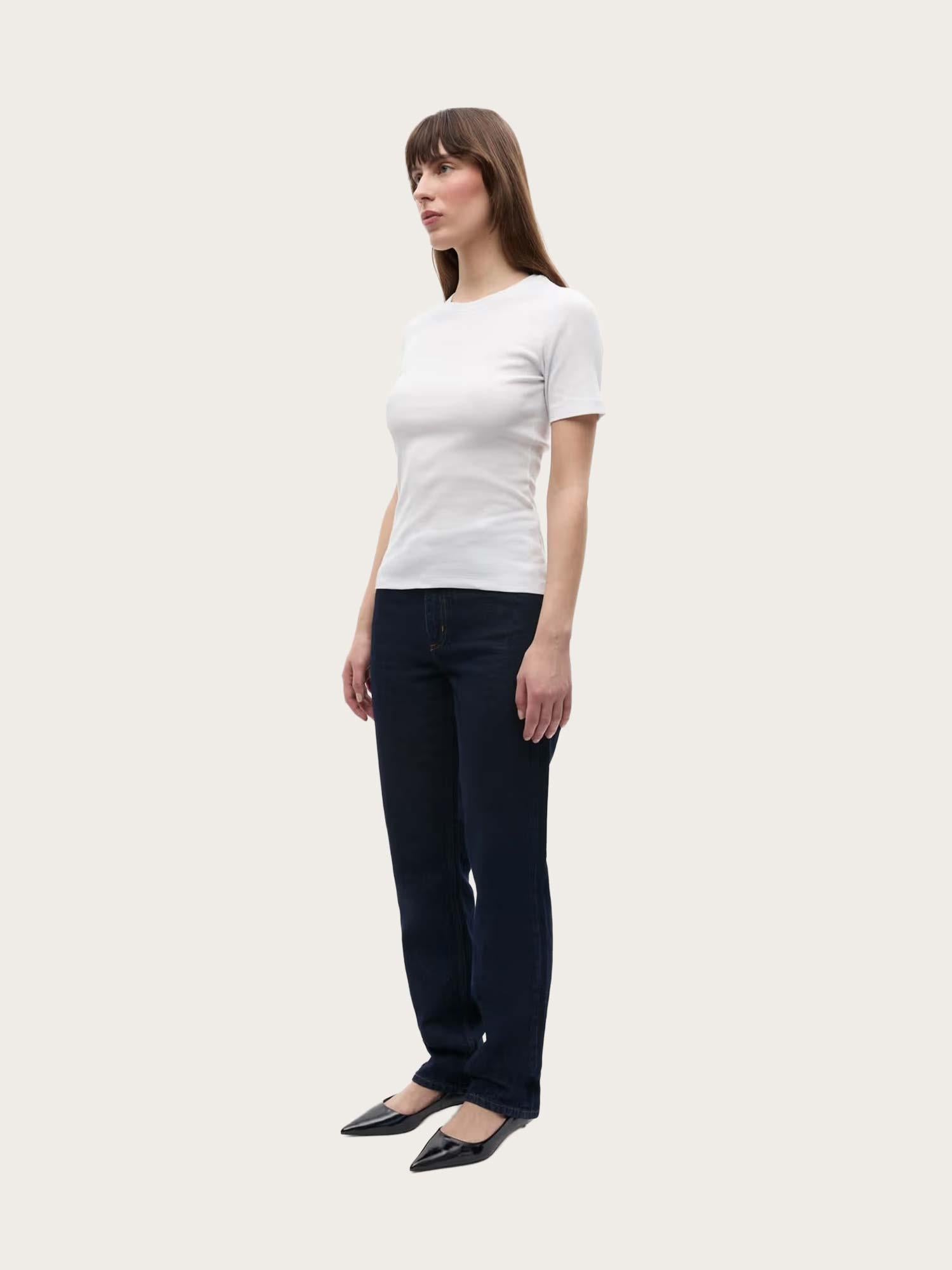 Enally SS O-N Tee - Bright White