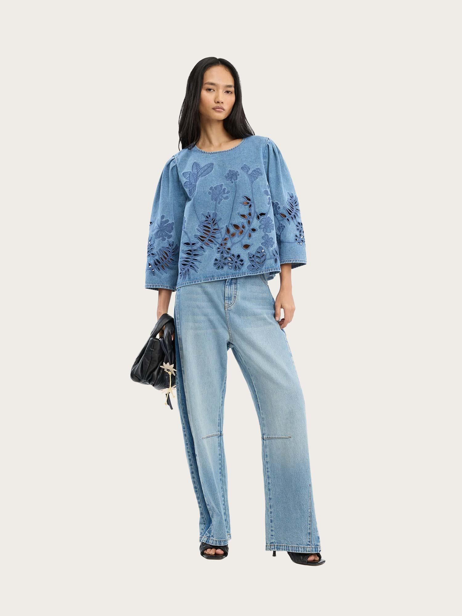 Bramble Top - Blue