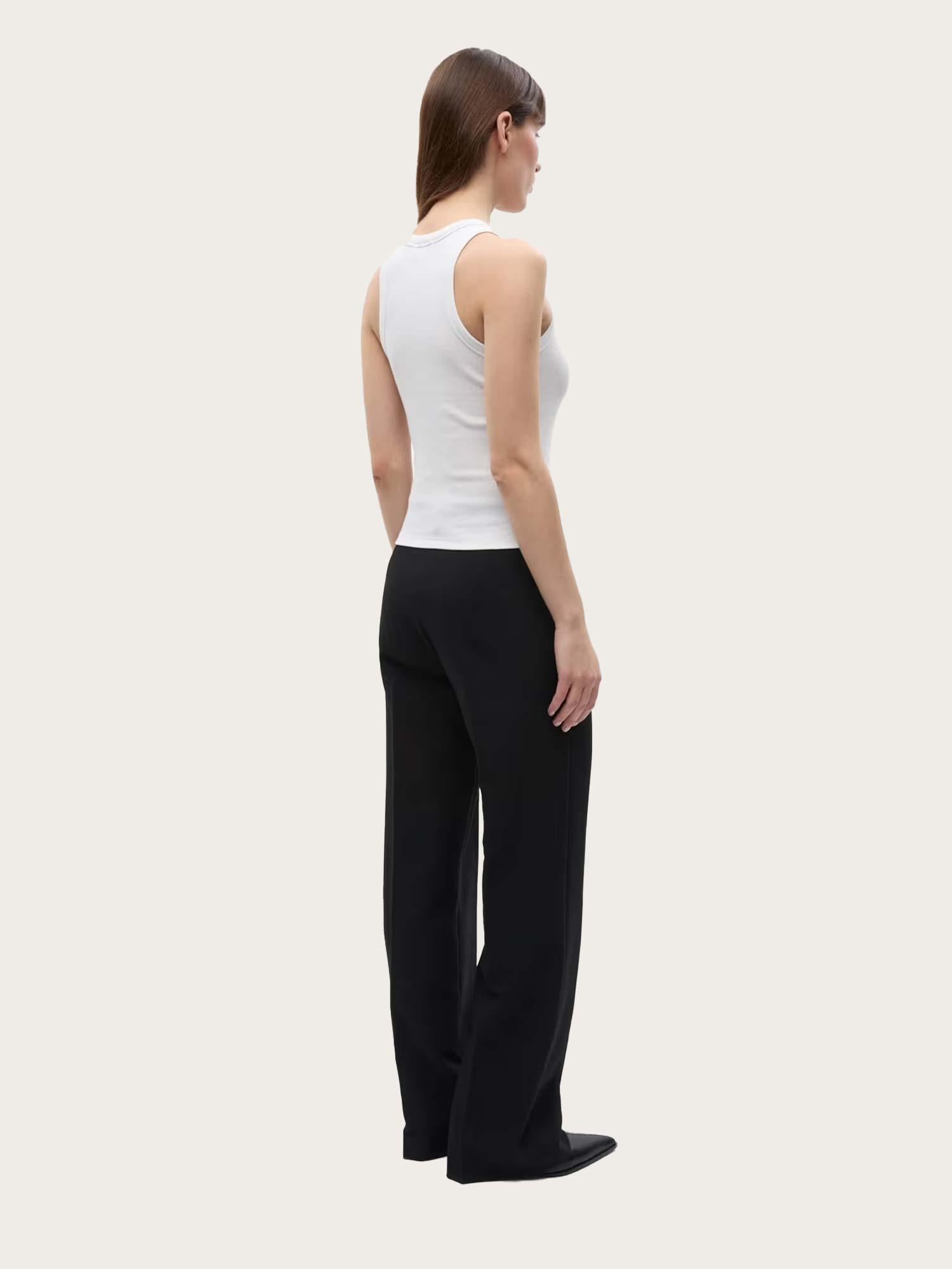 Enally Racer Top - Bright White