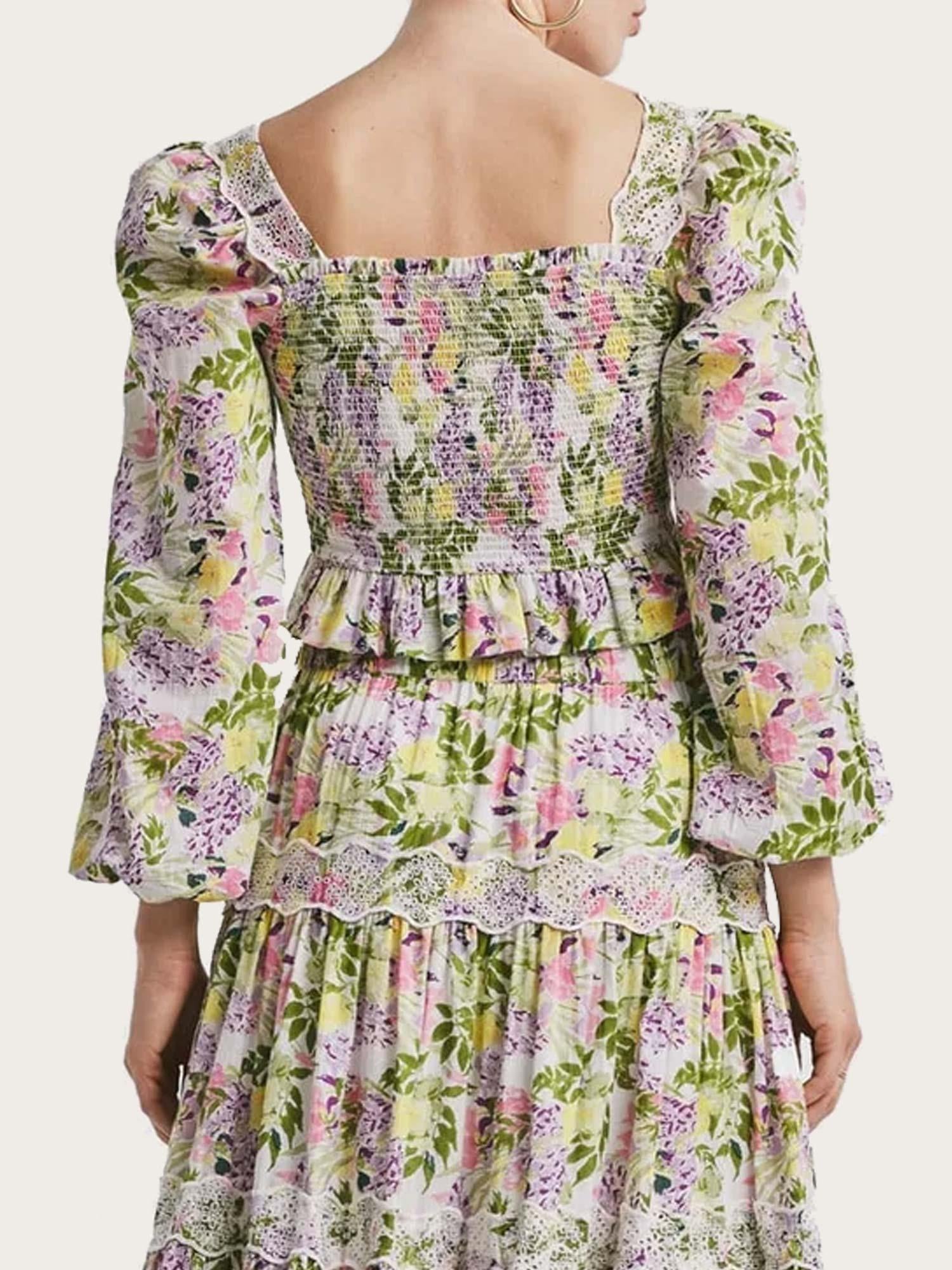 Cotton Slub Top - Summer Lilacs