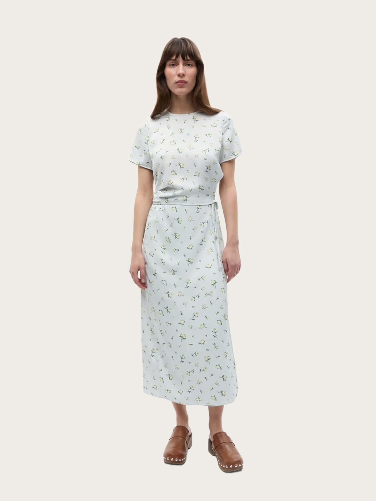 Enelena SS Dress AOP - Meadow Roses