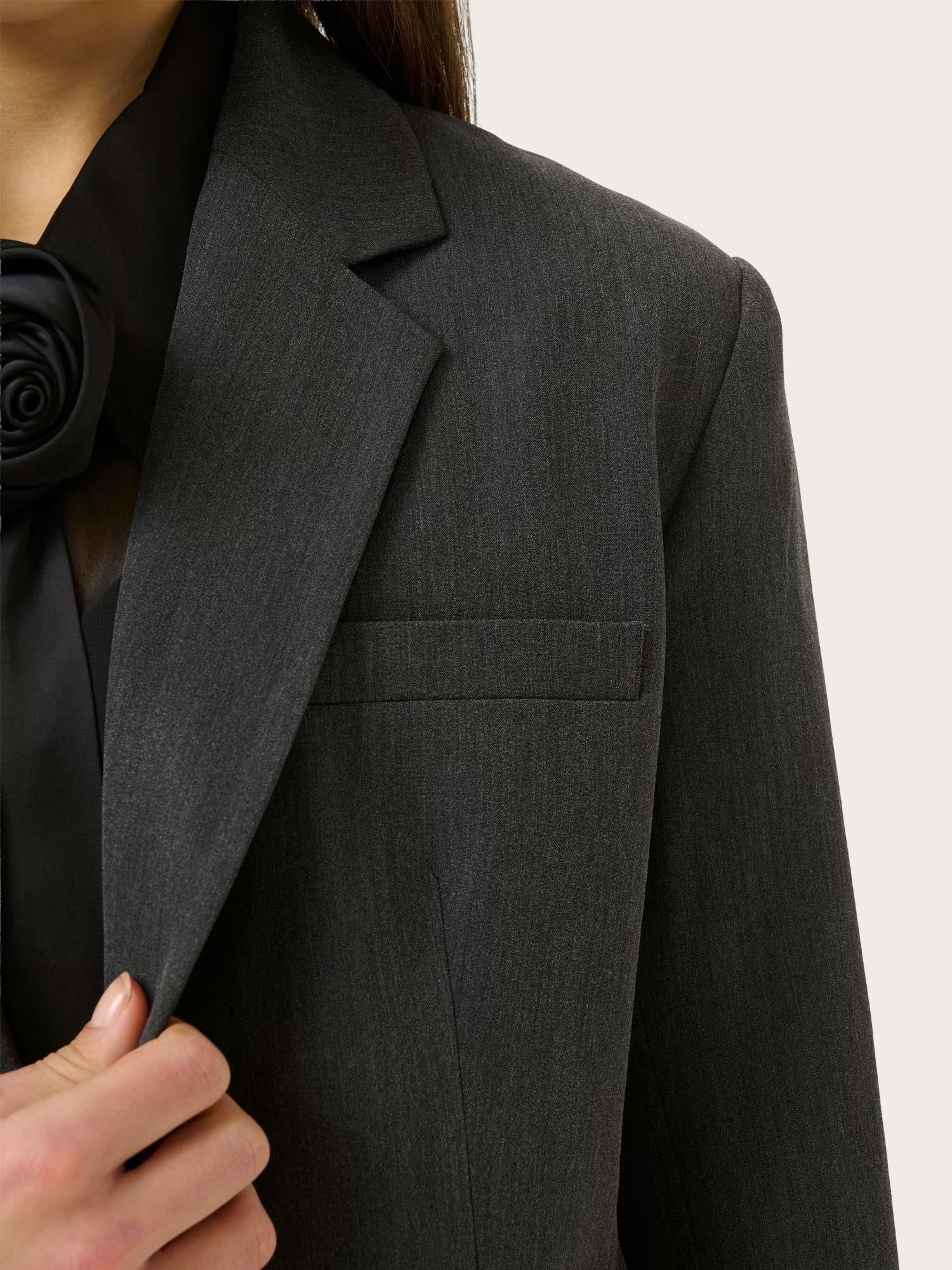 Erle Blazer - Dark Grey Melange