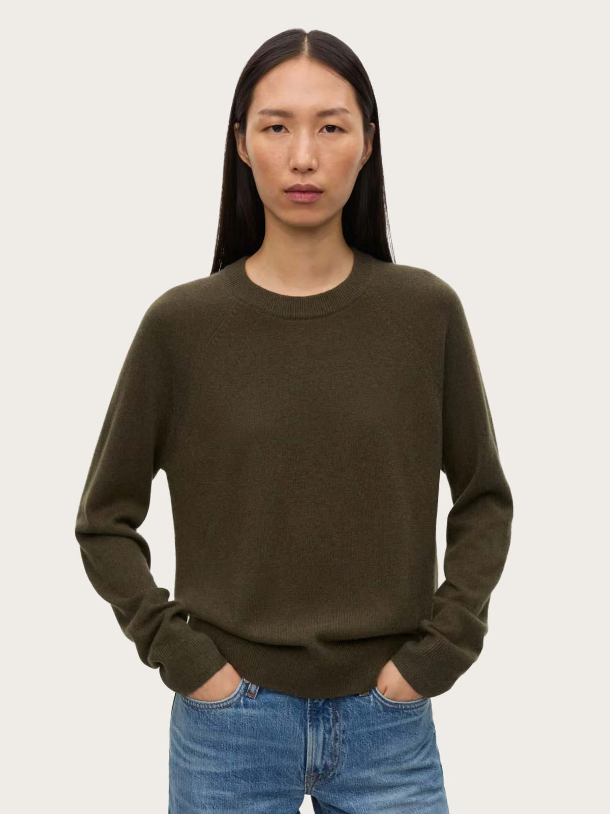 Boston O-neck - Truffle