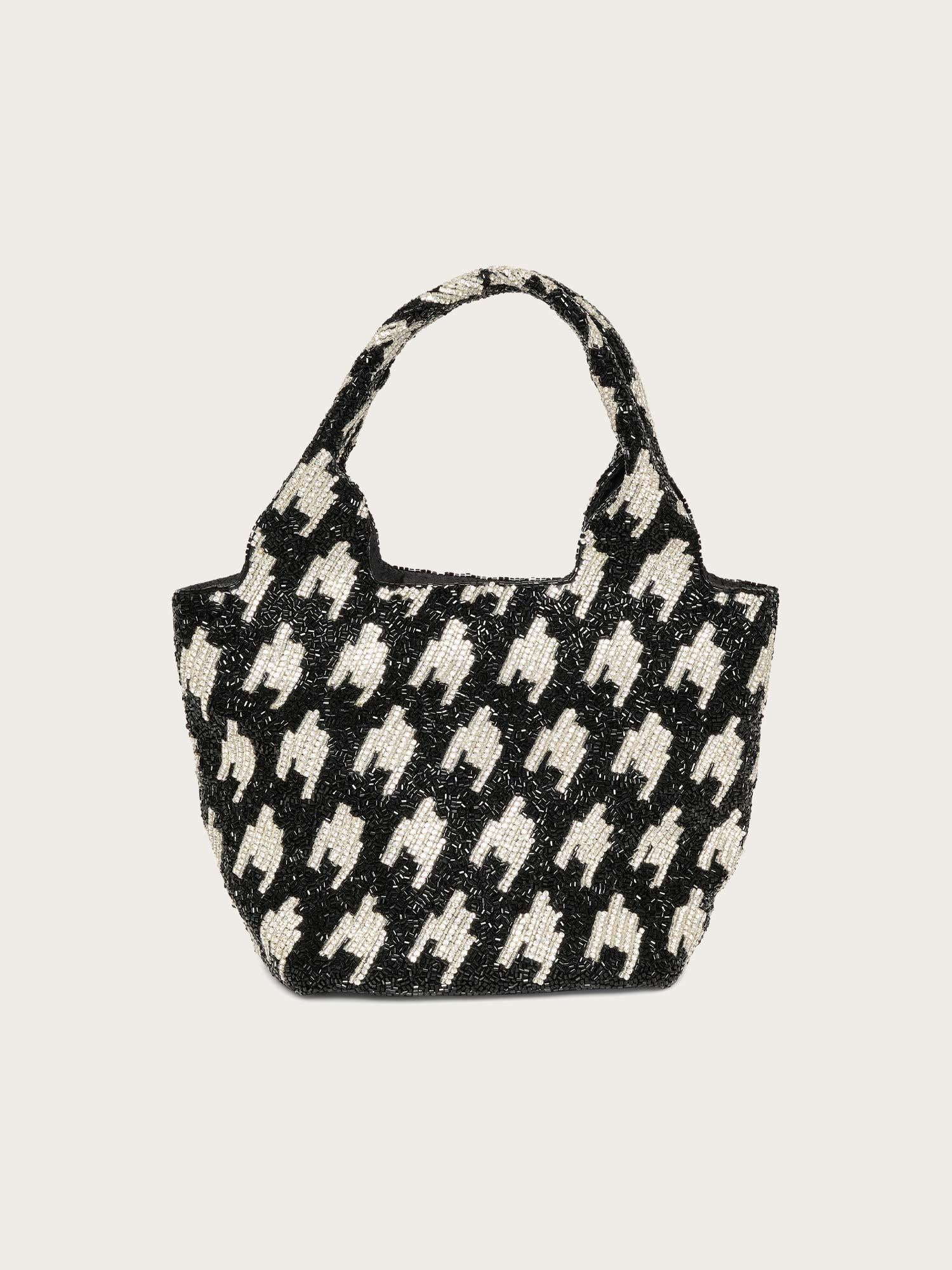 Rhinna Bag - Black/Silver Glitter