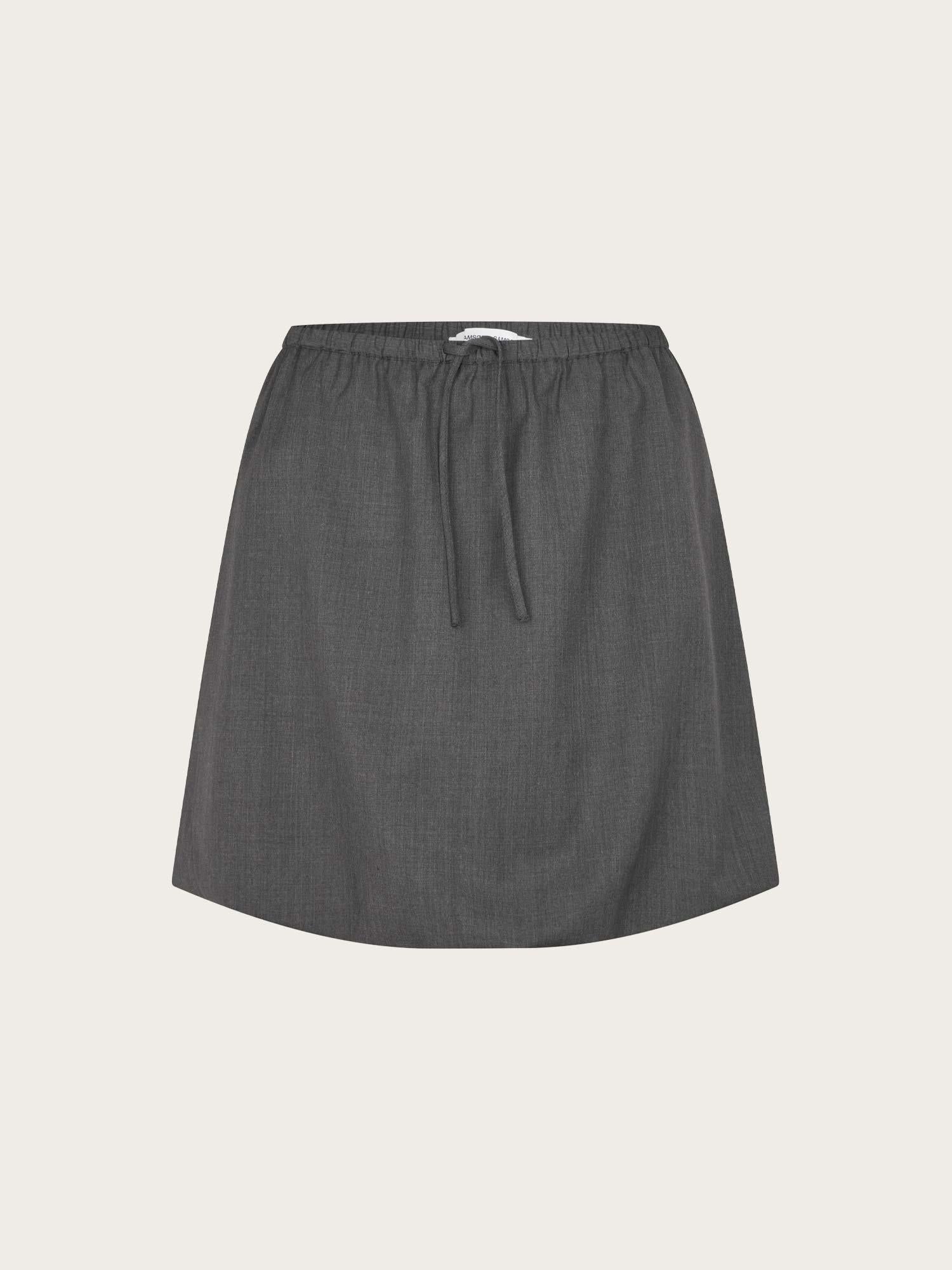 Saroko Skirt - Dark Grey Mel.