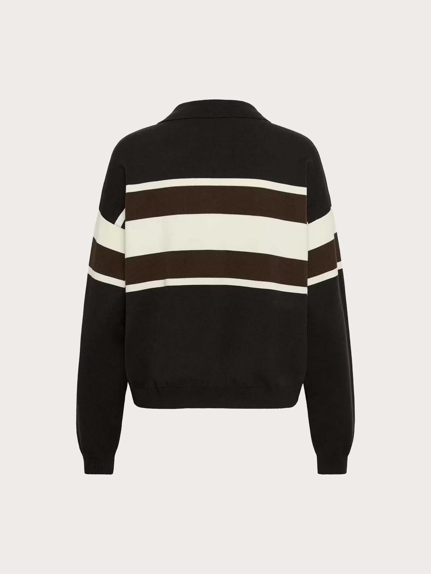 Alexu Polo Pullover - Ganache/Slate Blak