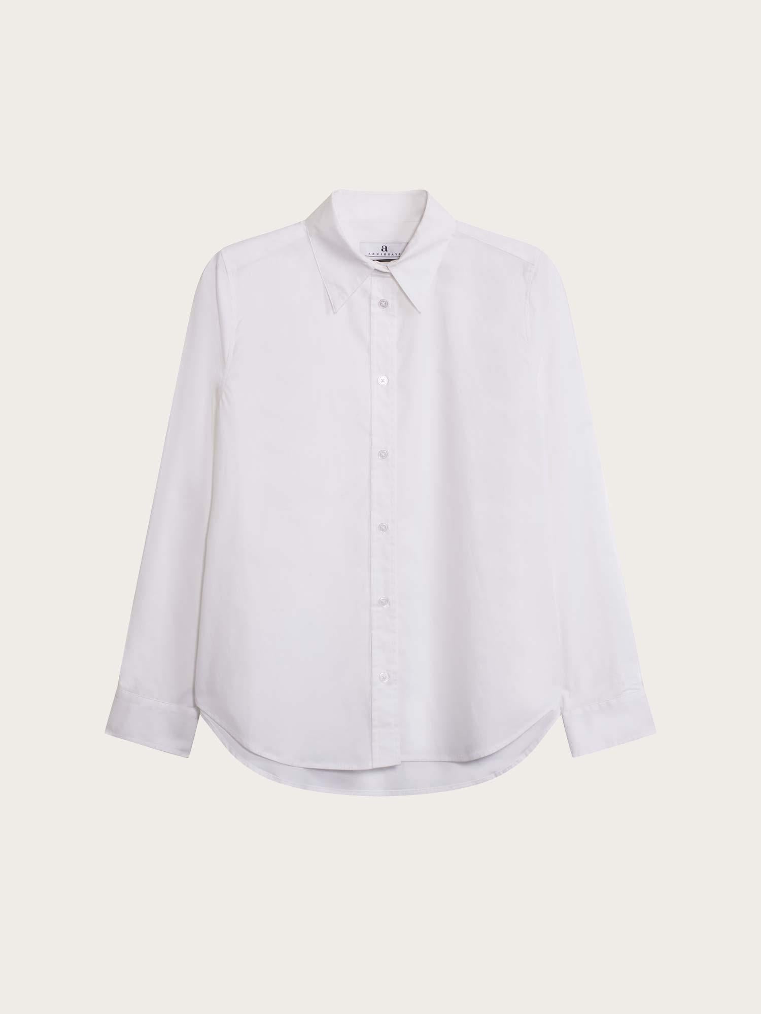Coven Poplin Shirt - White
