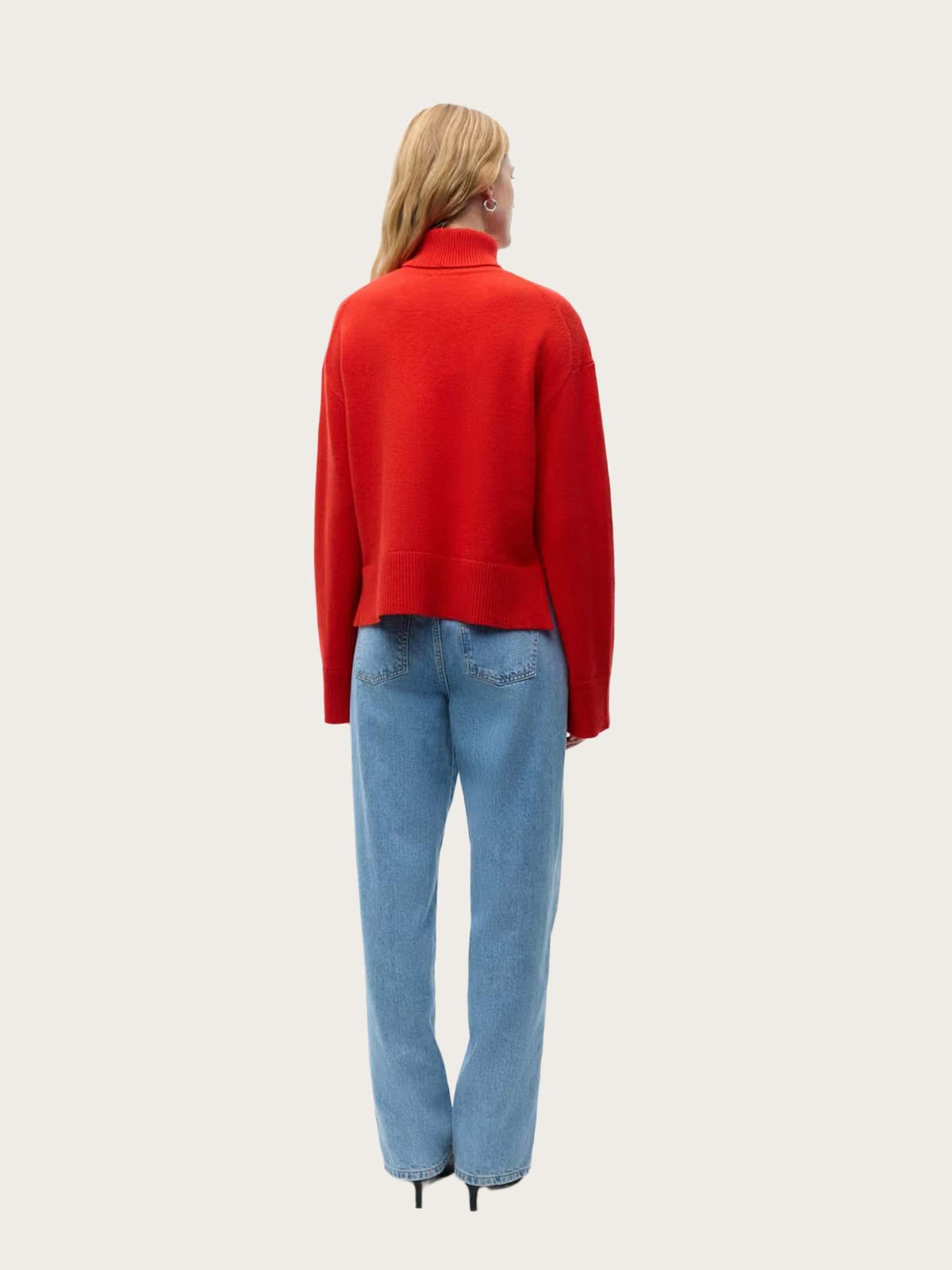 Enelise Knit - Fiery Red