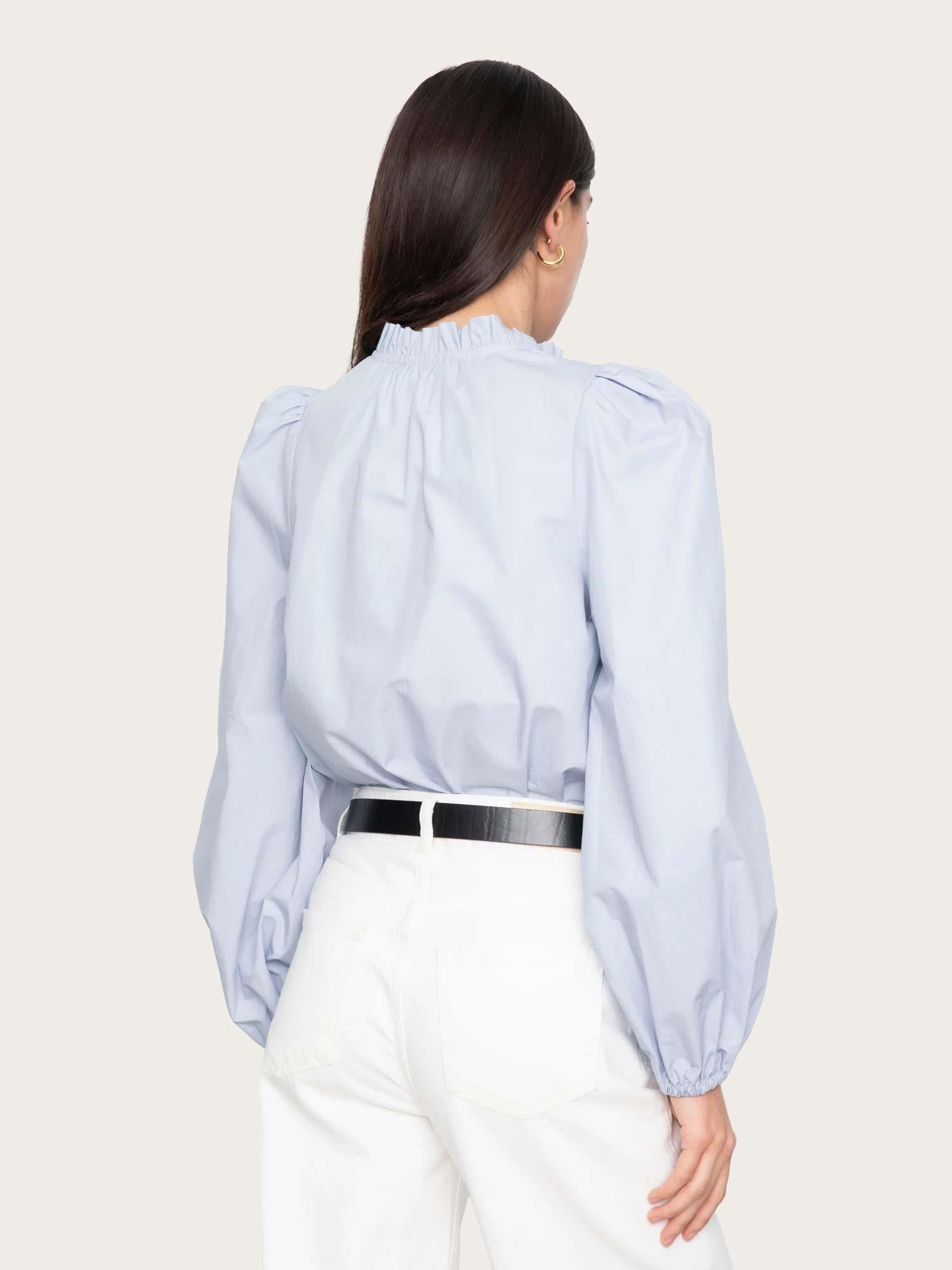 Infinity Blouse - Light Blue