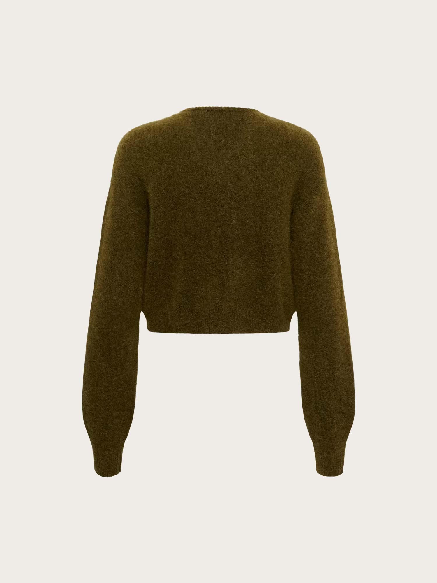 Debbie Short Cardigan - Plantation Melange