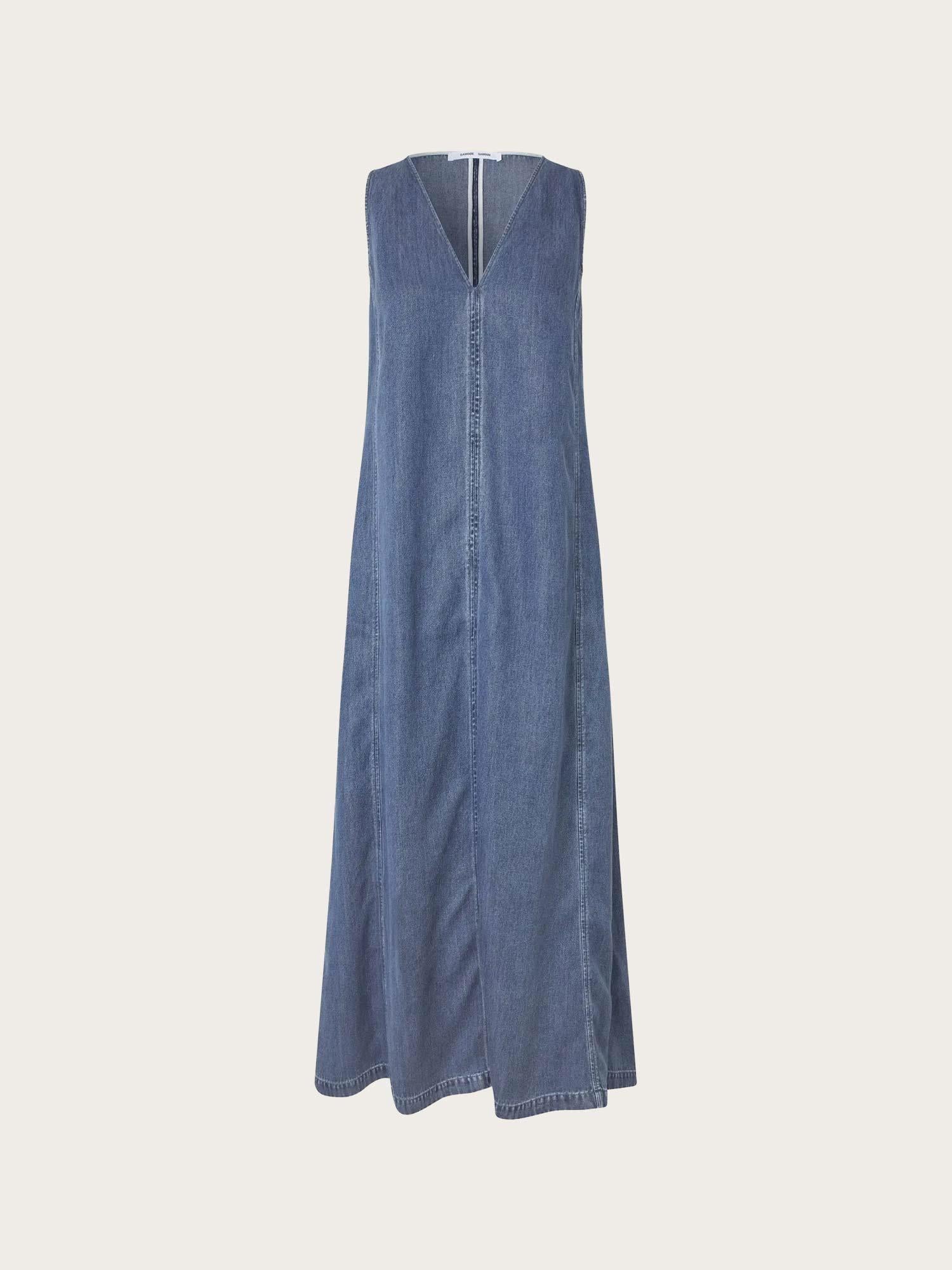 Saskylar Dress - Medium Denim Blue