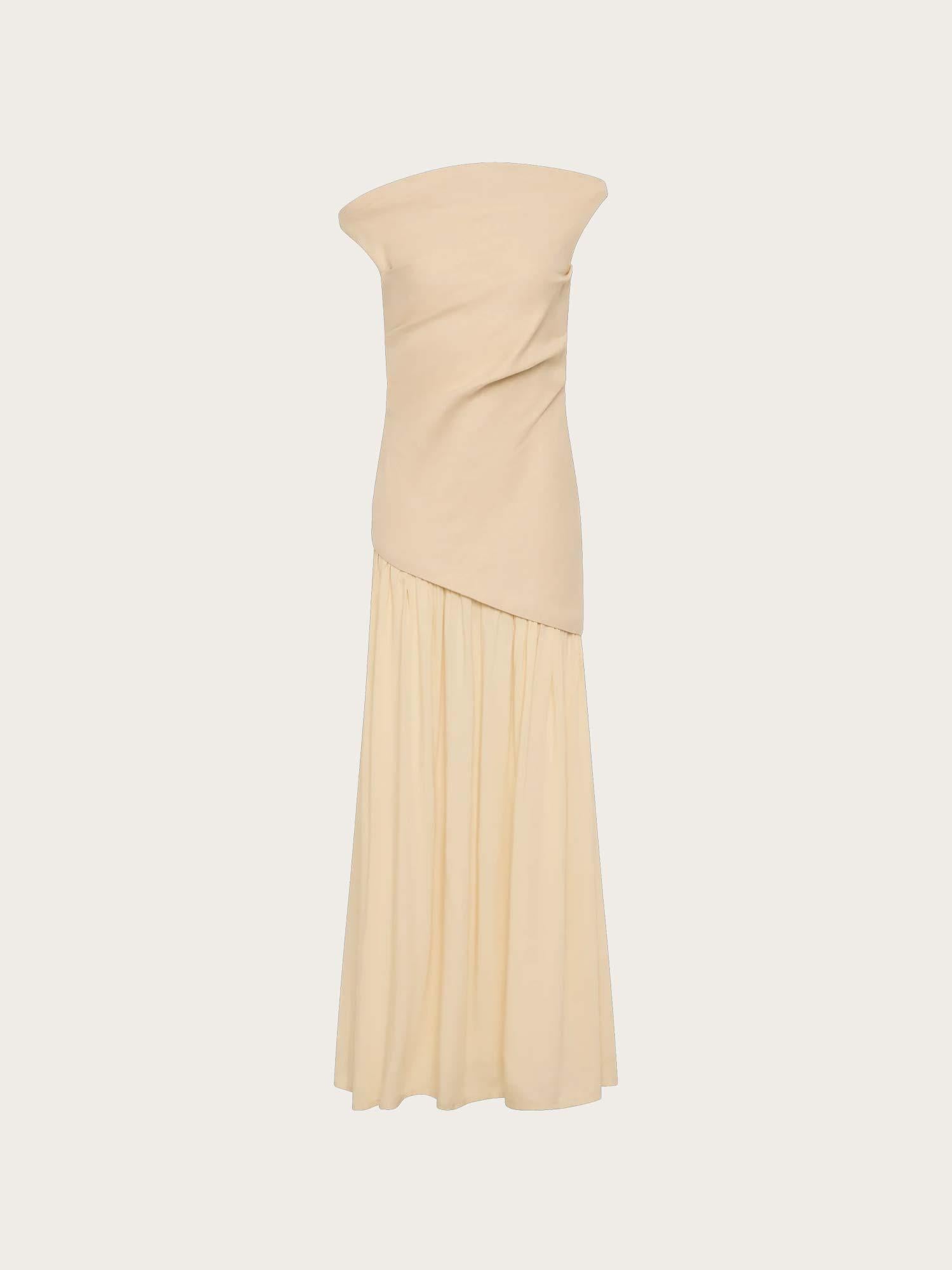 Roma Maxi Dress - Panna