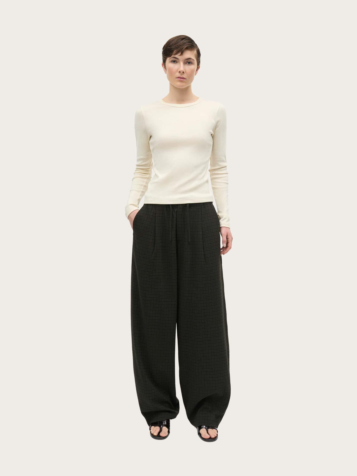 Chuck Marie Pants - Tarmac Check