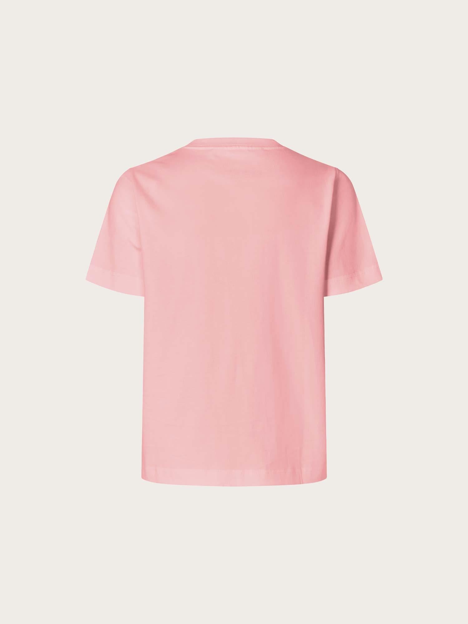 Sacamino SS T-Shirt - Bleached Mauve Pigment
