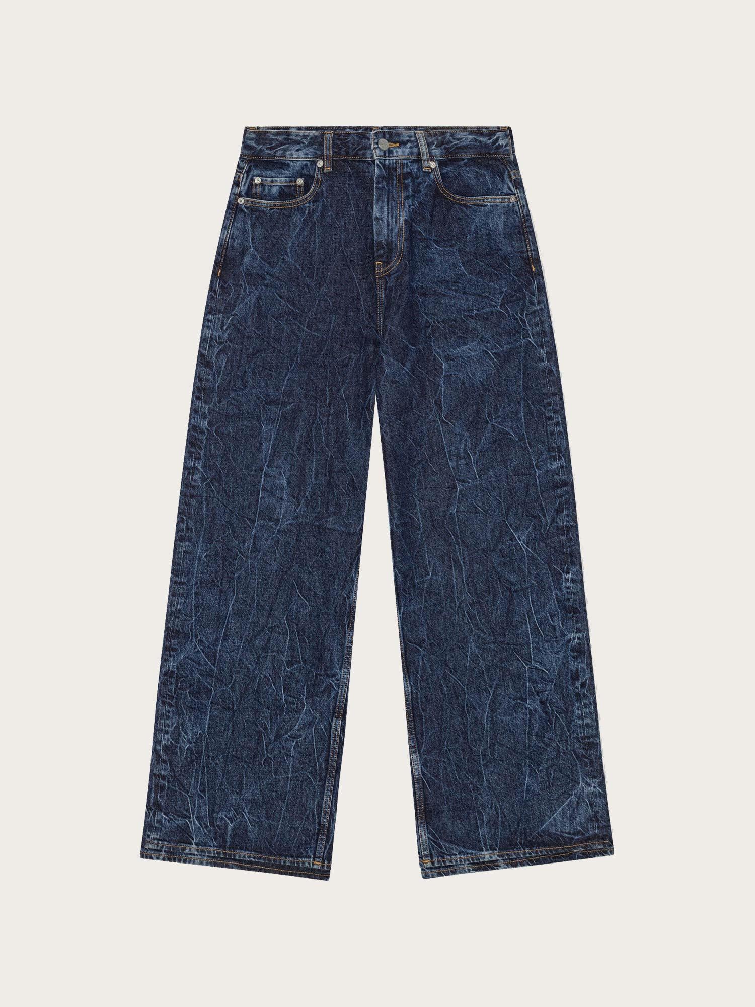 Crinkled Future Denim Marri - Mid Blue Stone
