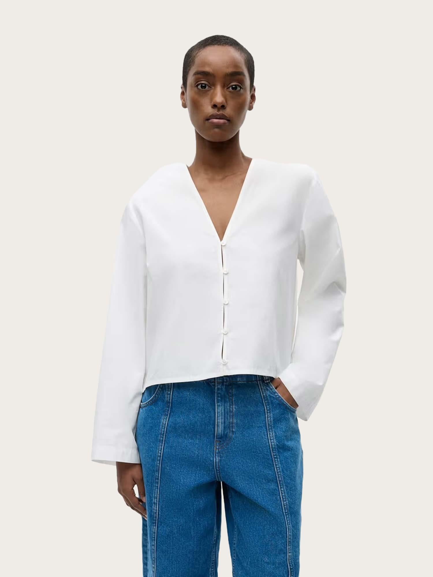 Enbail ls Shirt - Bright White