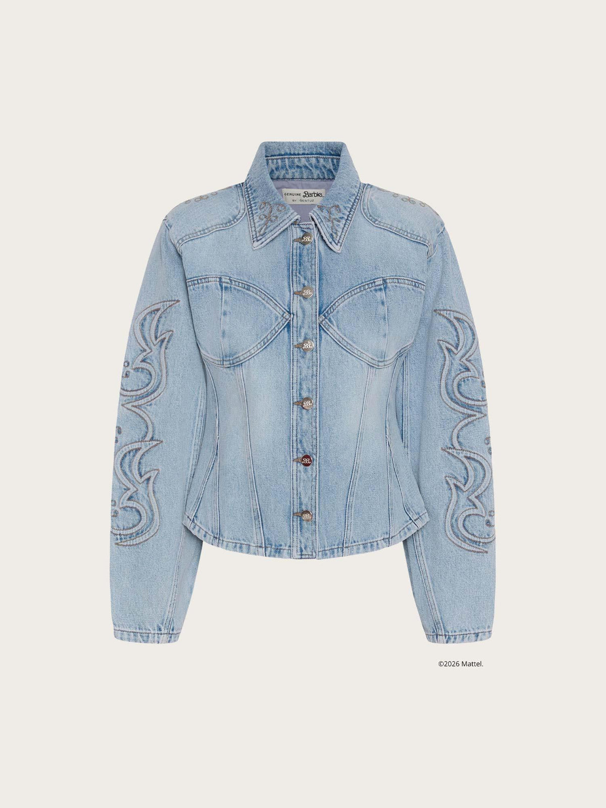 BXGstacie Jacket - Vintage Blue Denim