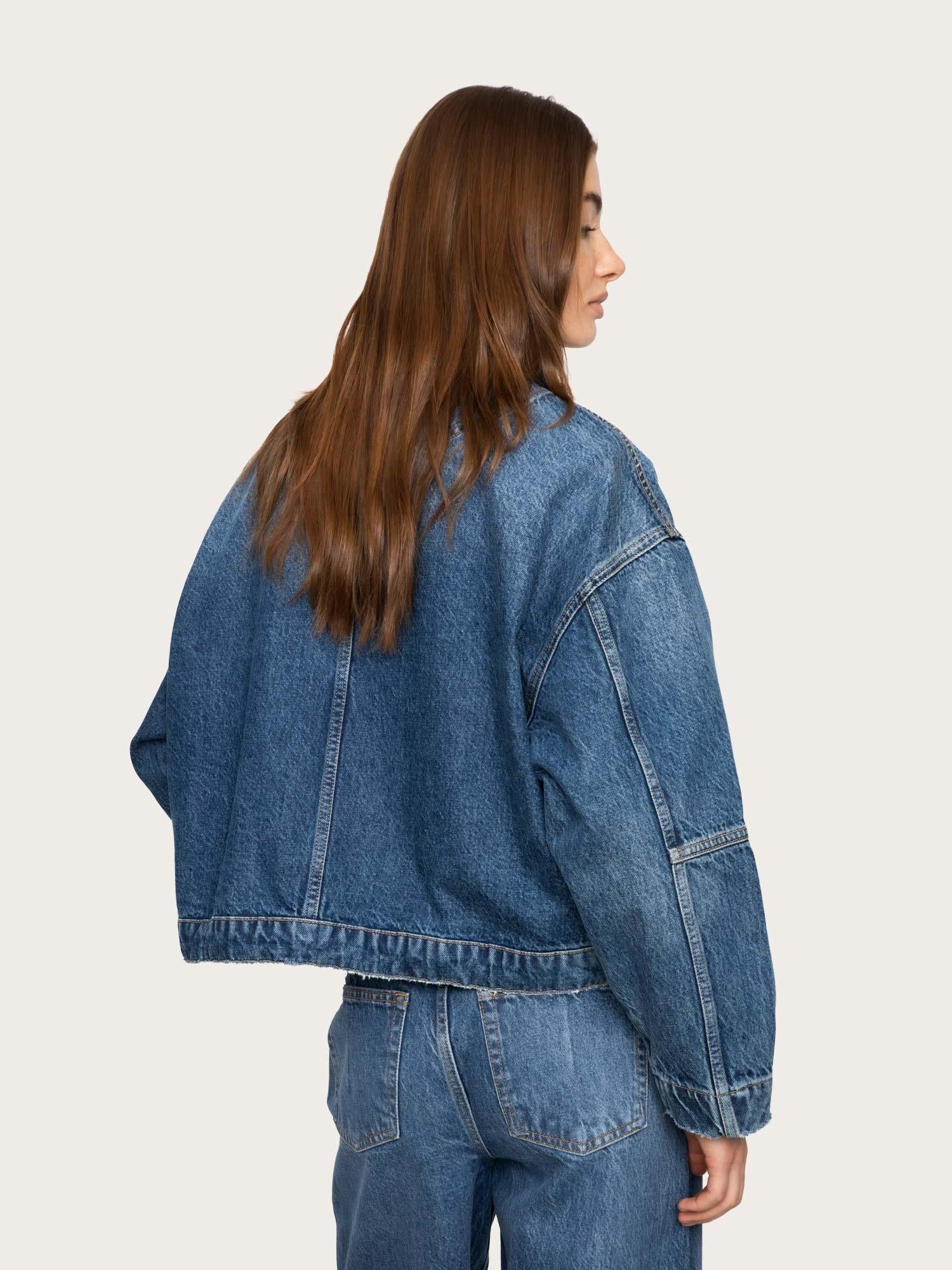 James Denim Jacket - Washed Dark Denim