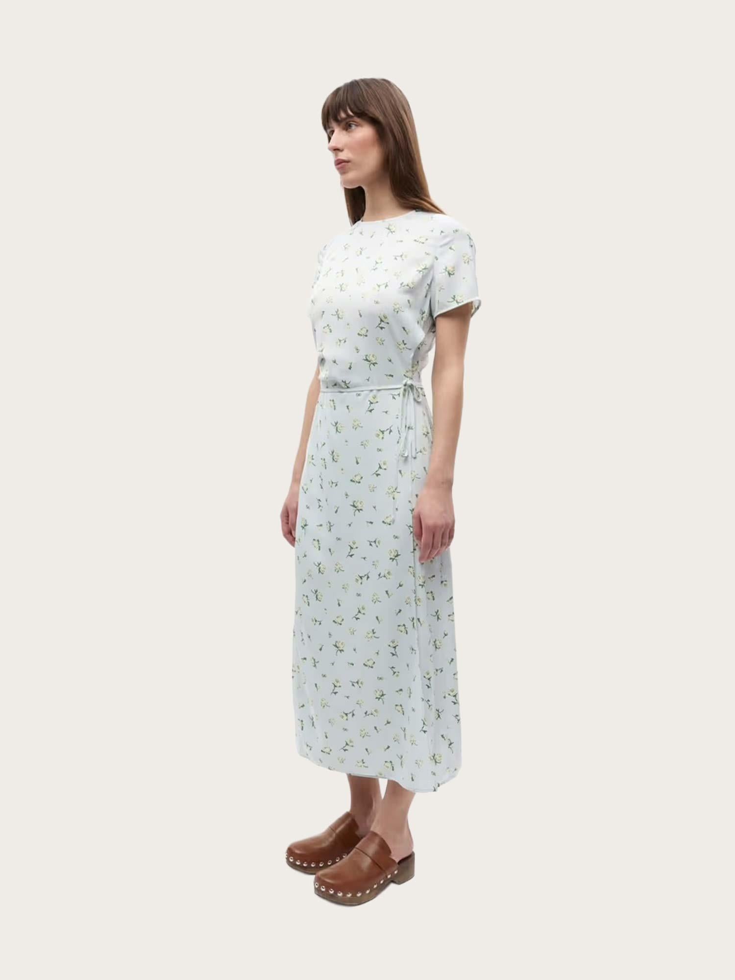 Enelena SS Dress AOP - Meadow Roses