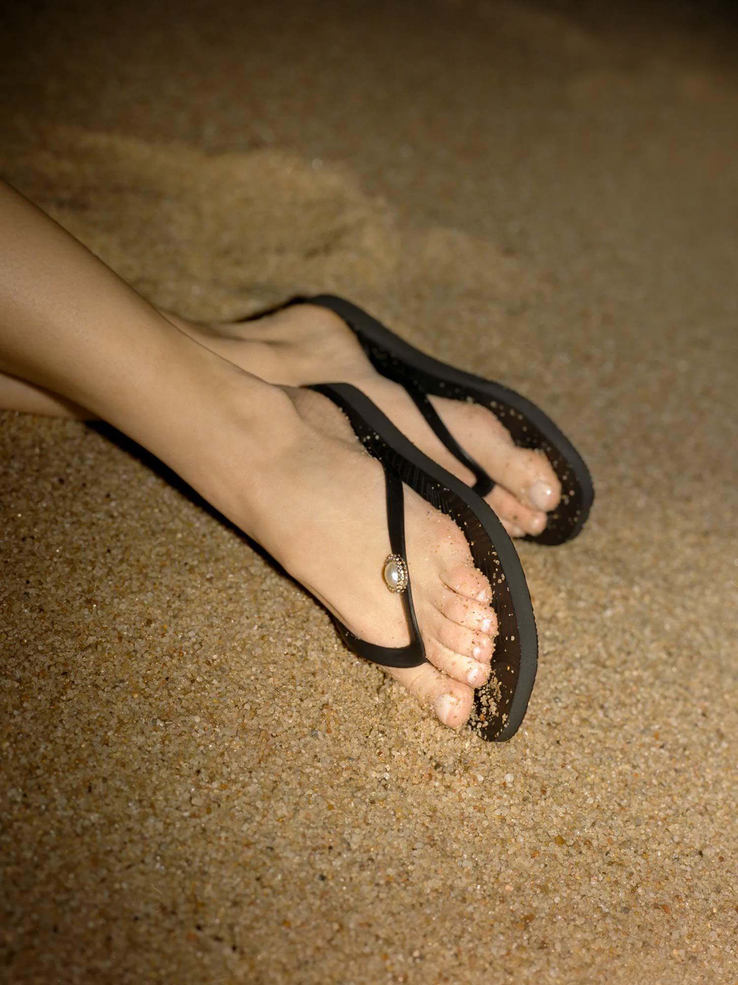 Tapered Pearl - Marseille Black