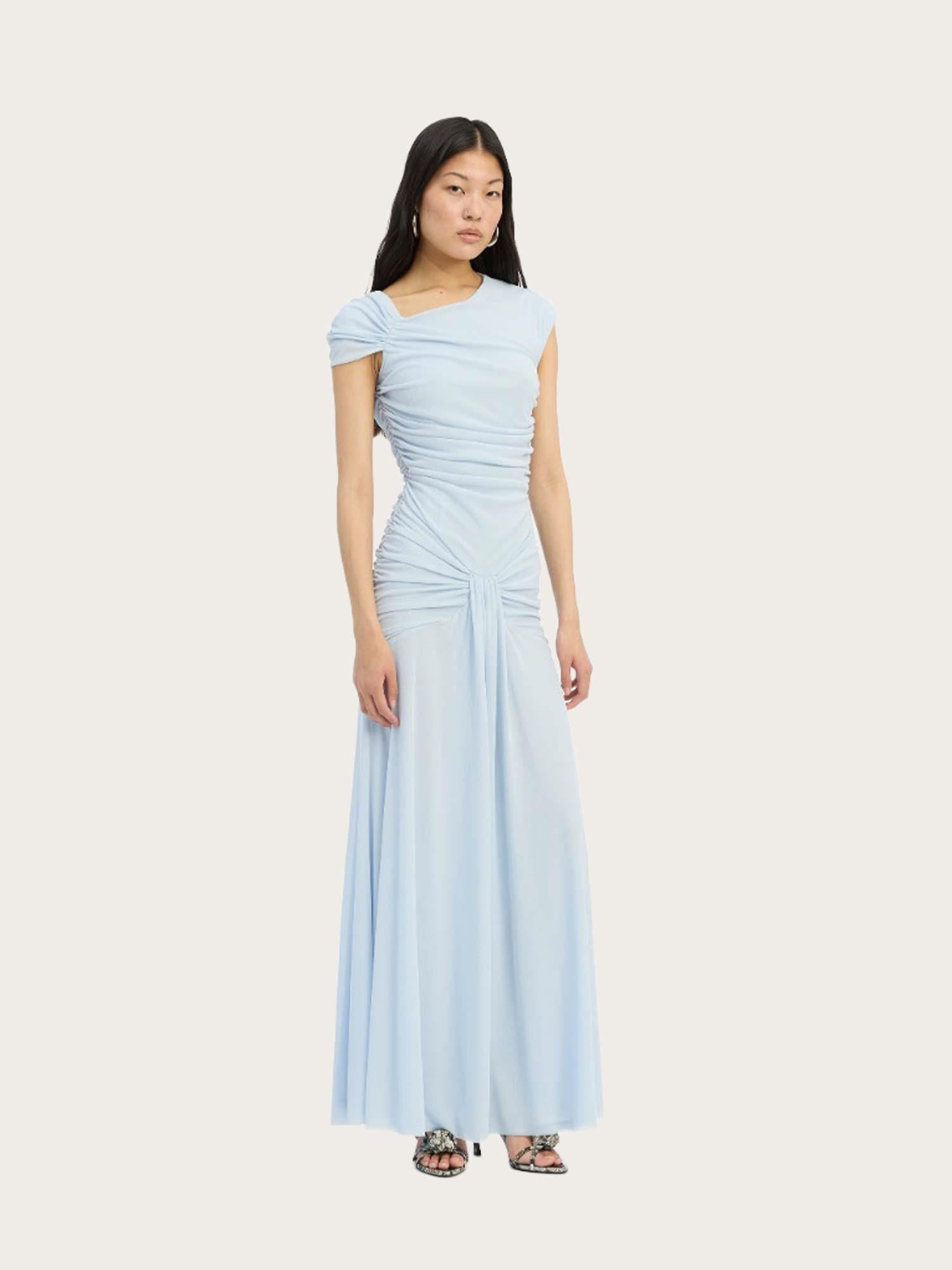 Maxi Asymmetric Dress - Plain Air