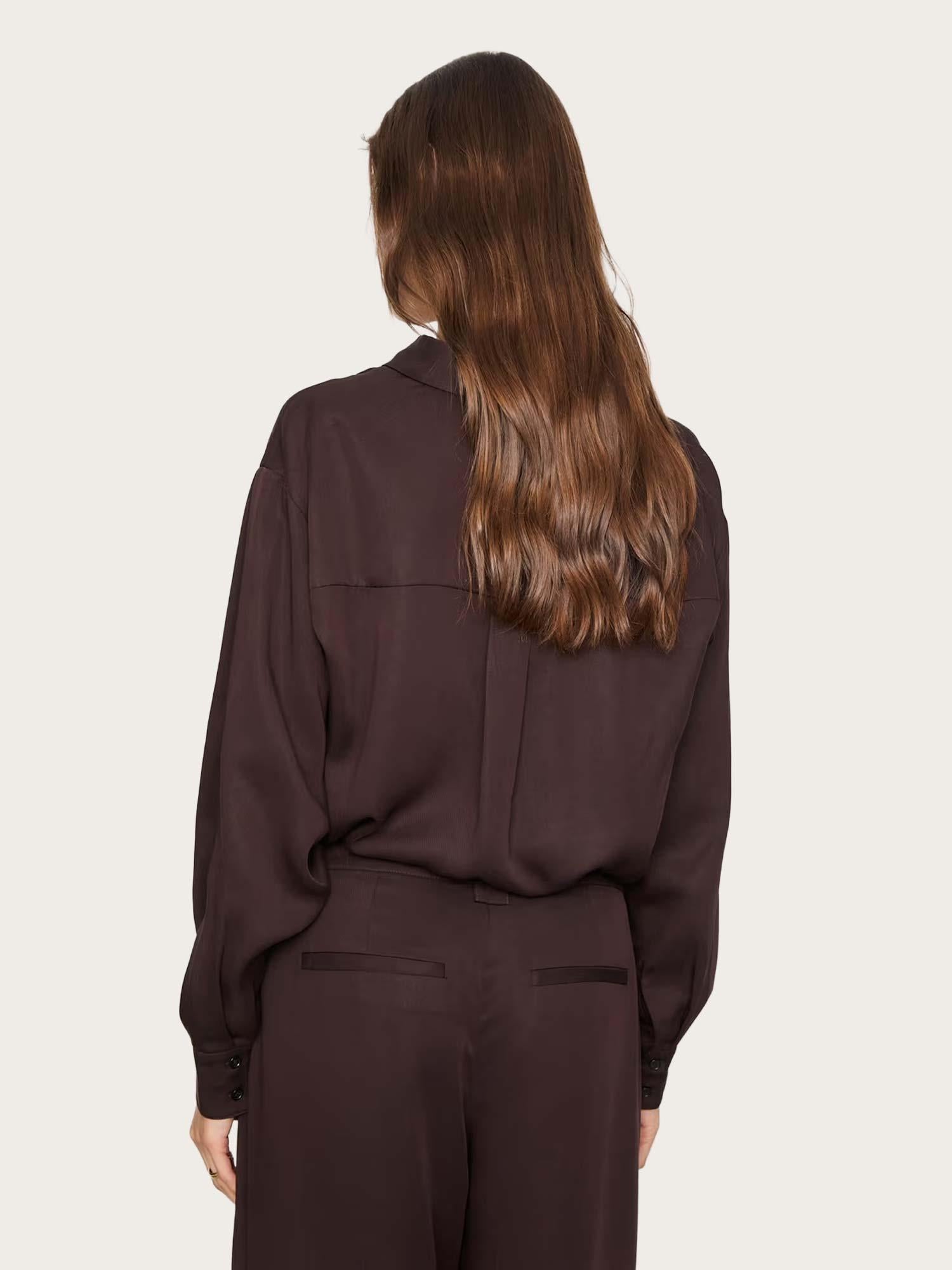 Iris Shirt - Dark Brown