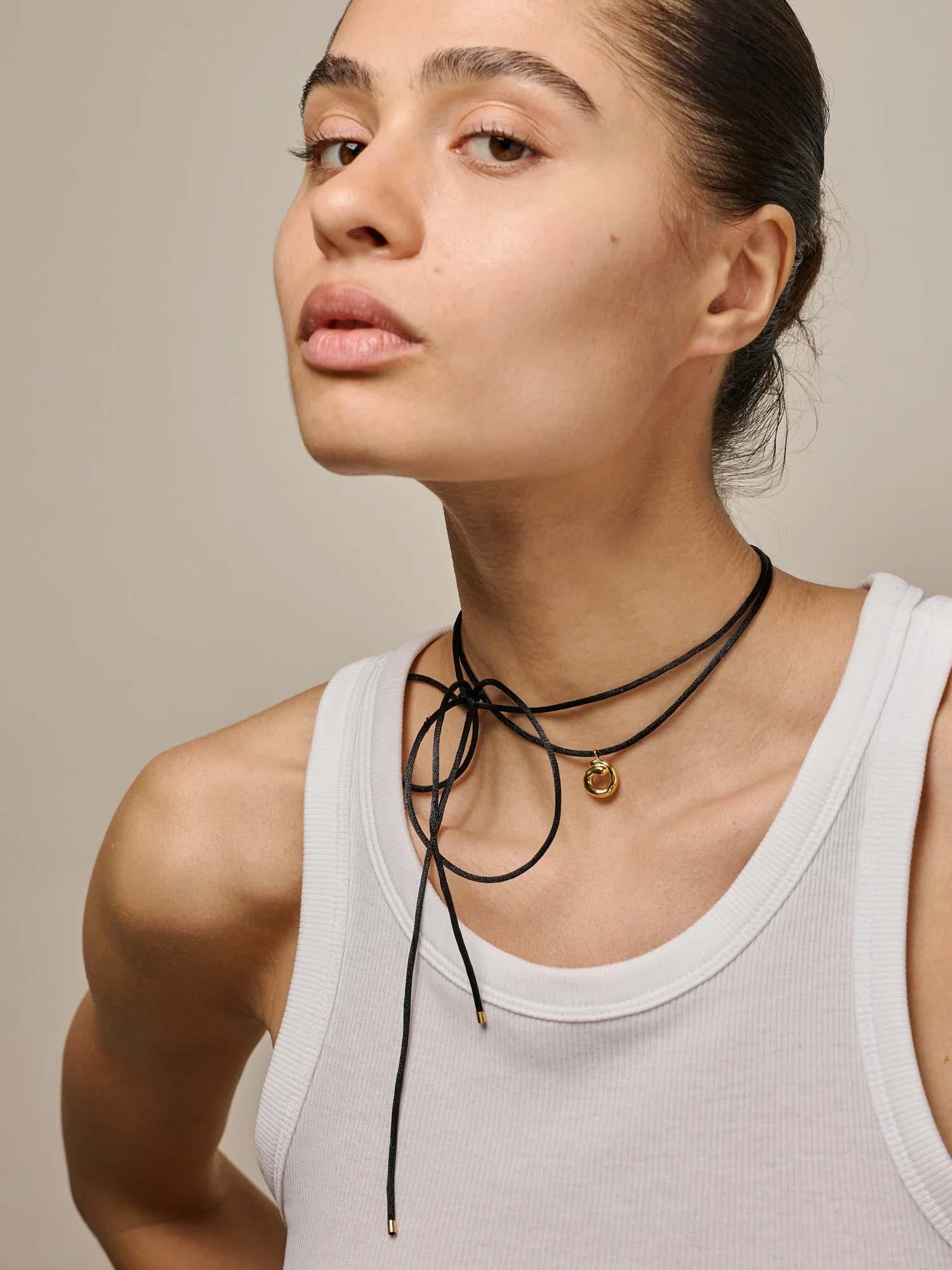 Necklace Sora Tie - Gold