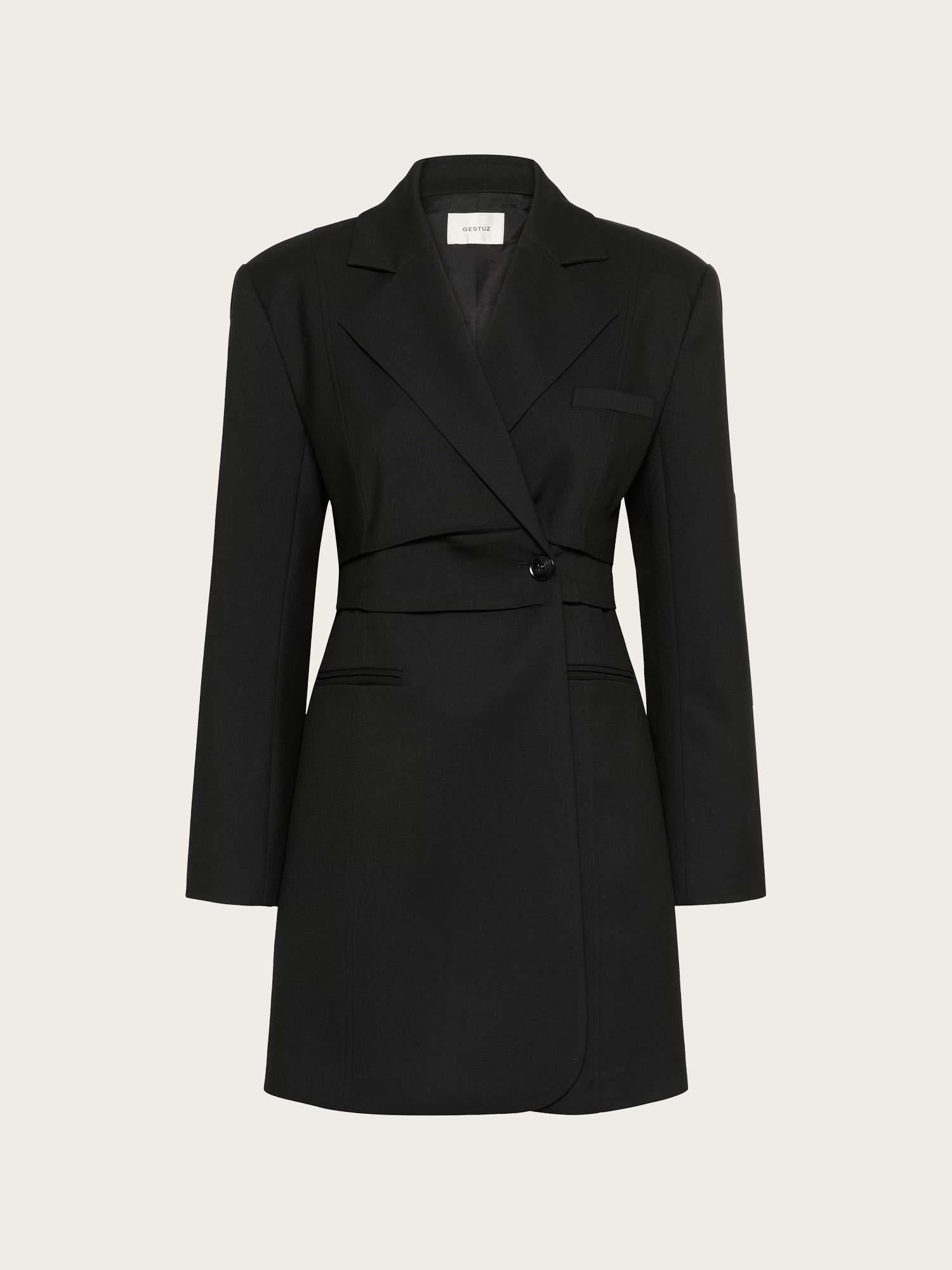 Pauline Blazer Dress - Black
