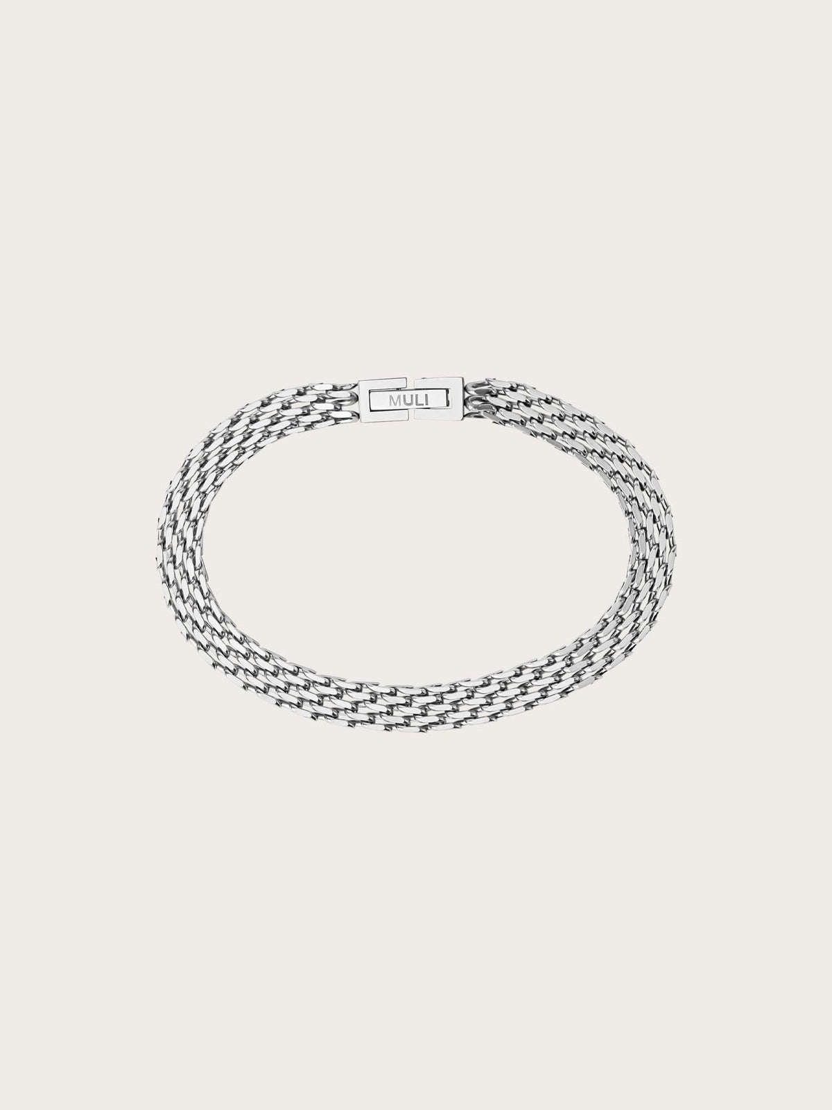 Mesh Link Bracelet - Silver