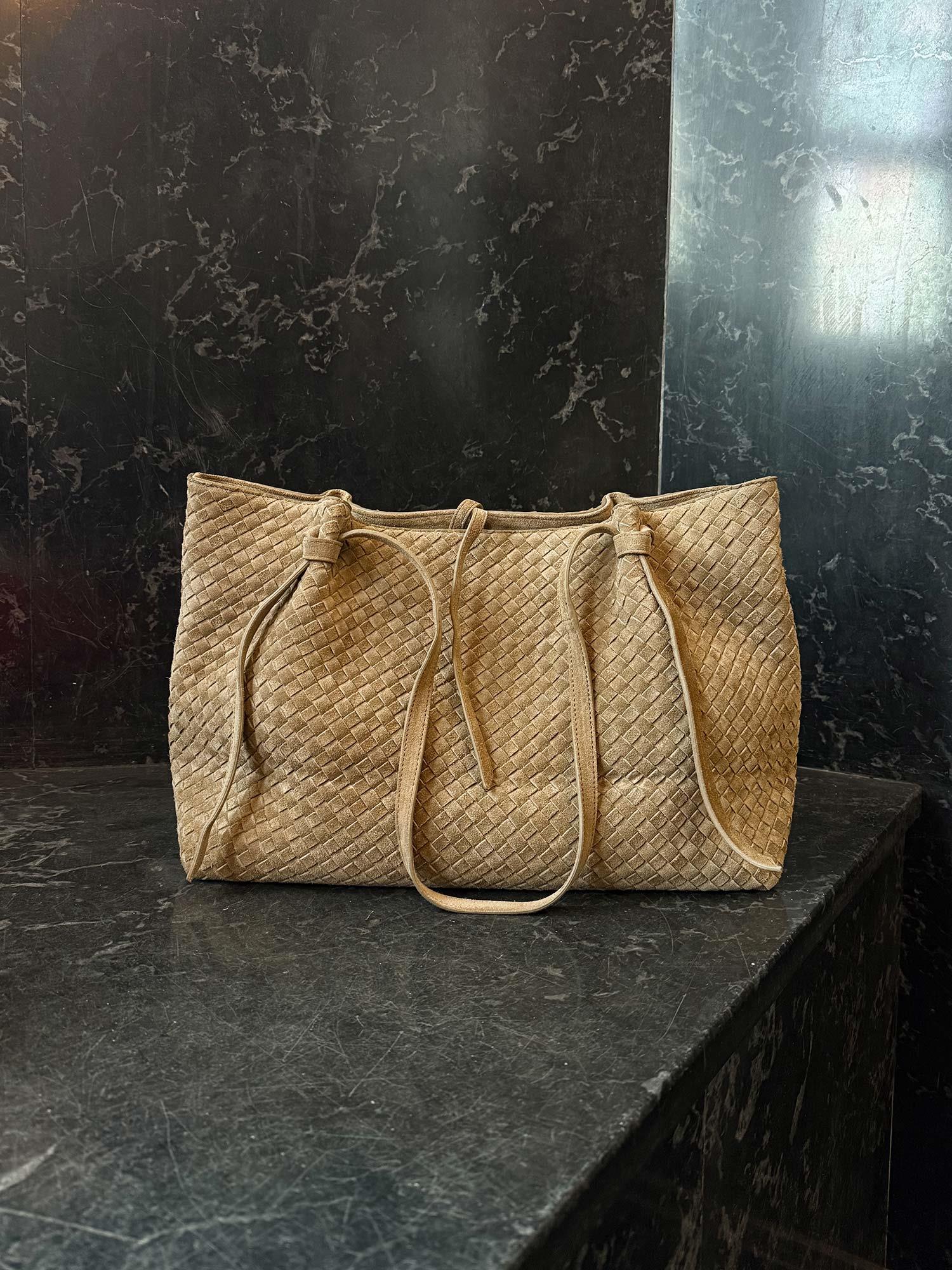 Liandra Woven Gritty Suede - Olive